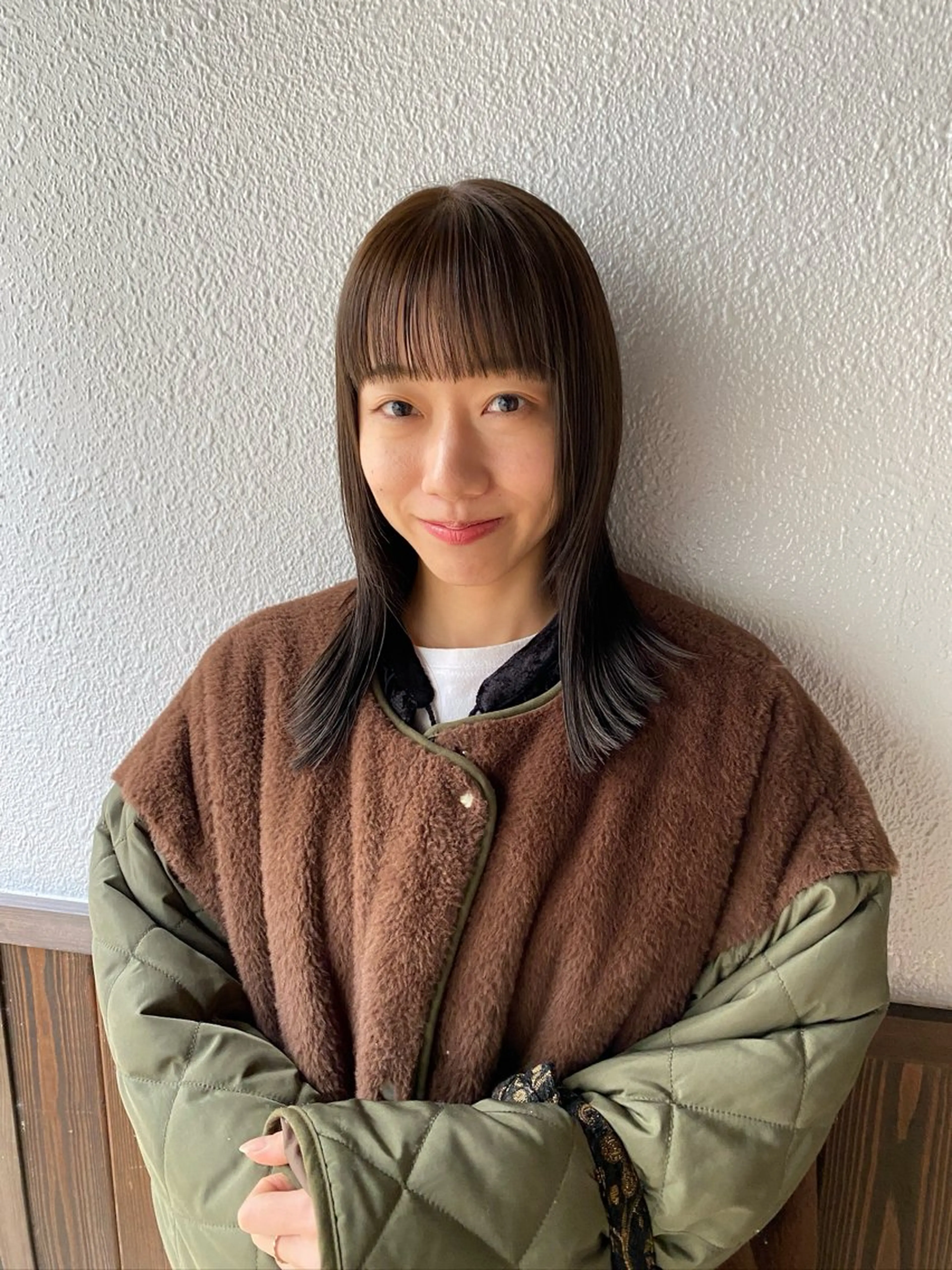 ミディアム カット mito.ボブ/ ショート　みなよのヘアスタイル