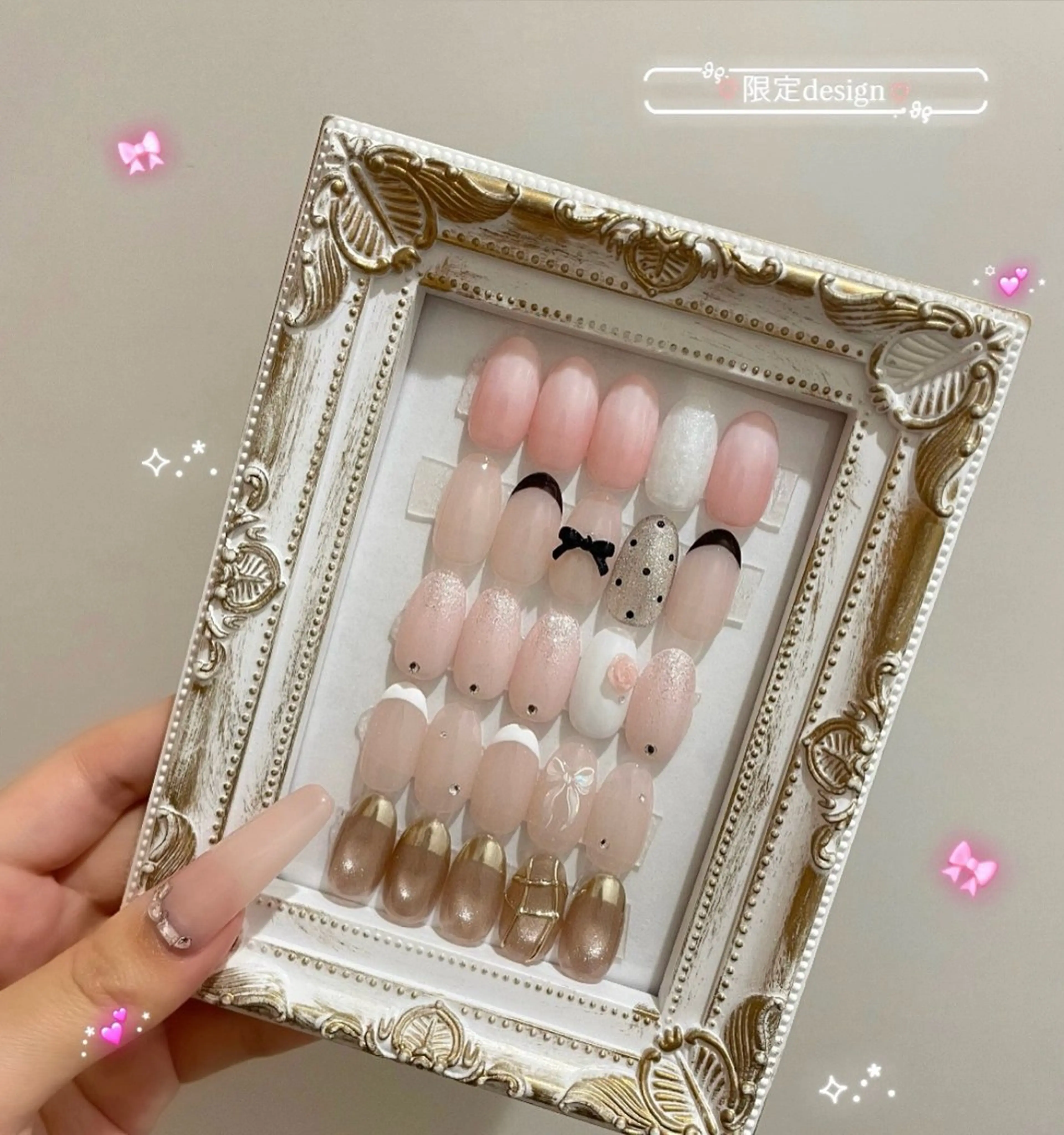 ✨️21日限定✨️オフあり＋デザイン🎀💅【HAND】※メニュー詳細を必ずご確認くださいの写真