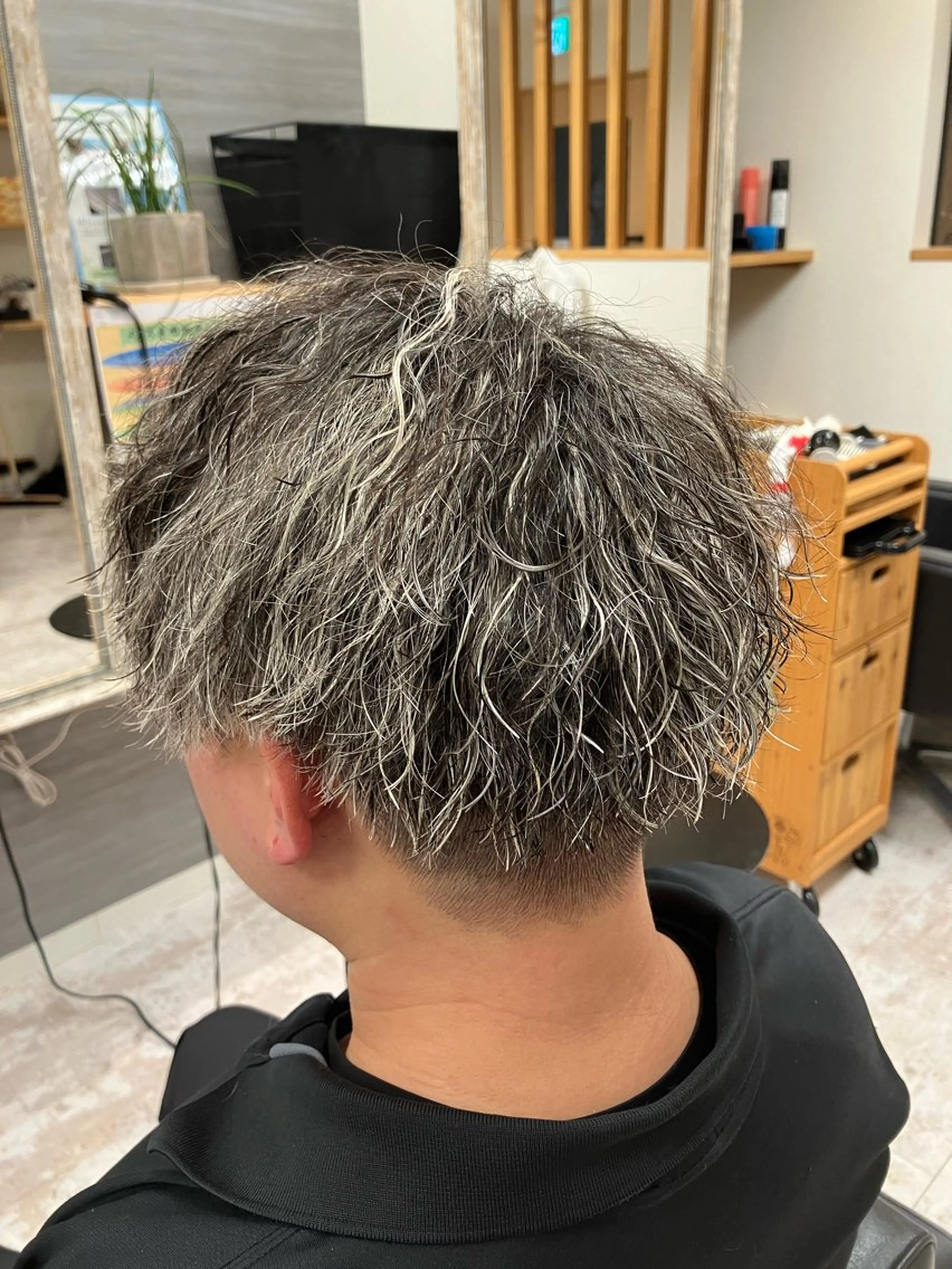 パーマ メンズ カット ヘアカラー パーマ メンズ特化/パーマ/ フェードWATARUのヘアスタイル