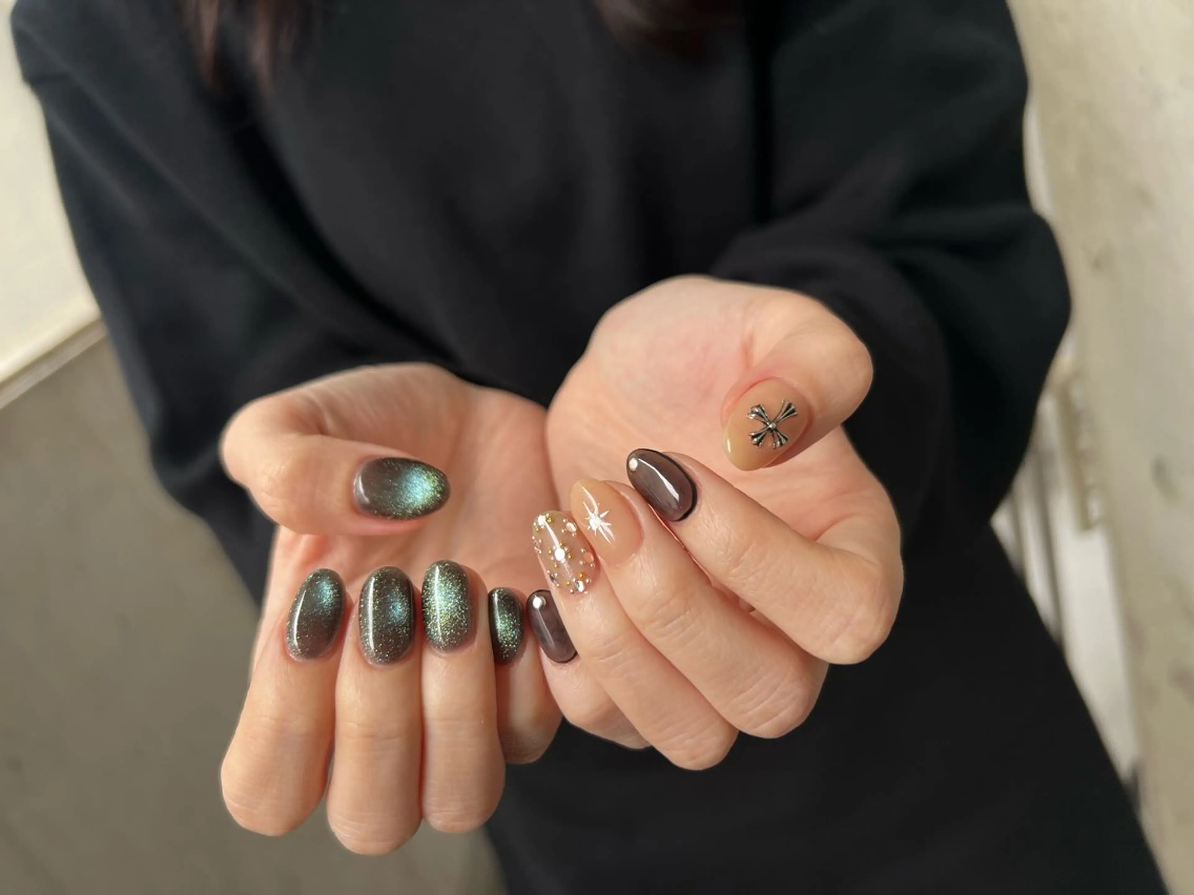 ネイル 持ち込み ハンドネイル ハンドケア Charme. NOBUKOのネイルデザイン