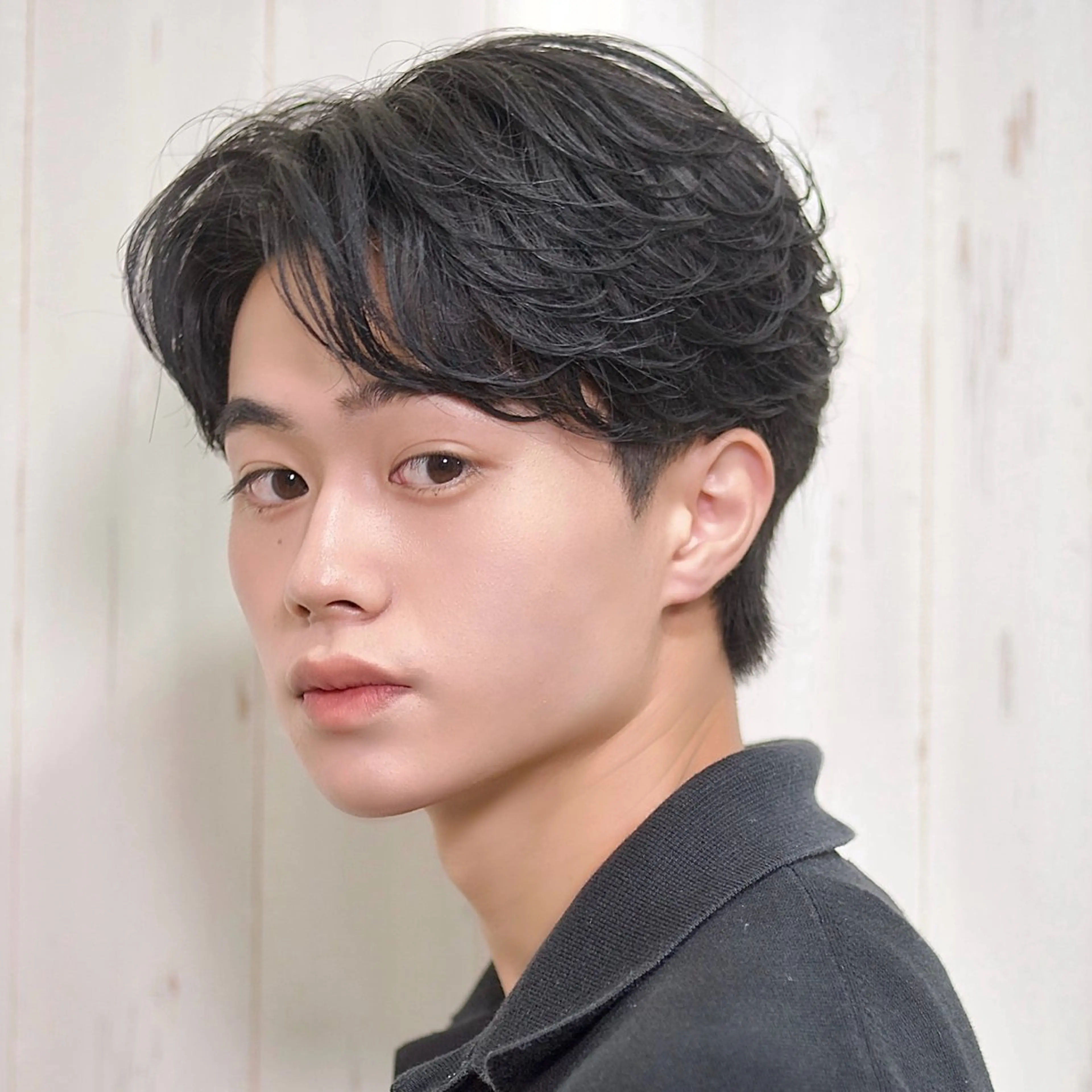 ショート パーマ メンズ カット パーマ 💥横浜メンズパーマ 💥ルキのヘアスタイル