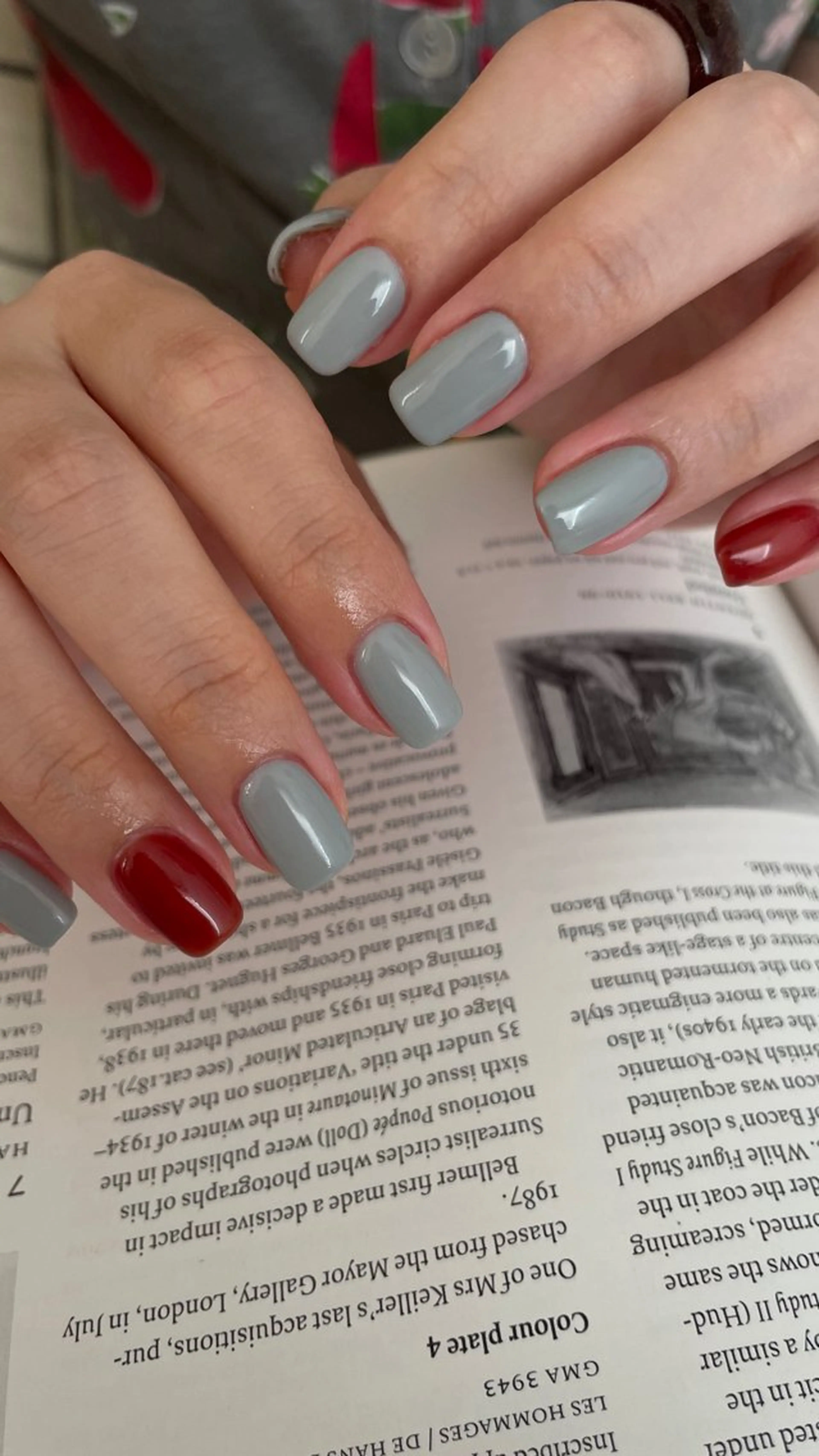 ネイル ワンカラーネイル ハンドネイル roof nailのネイルデザイン