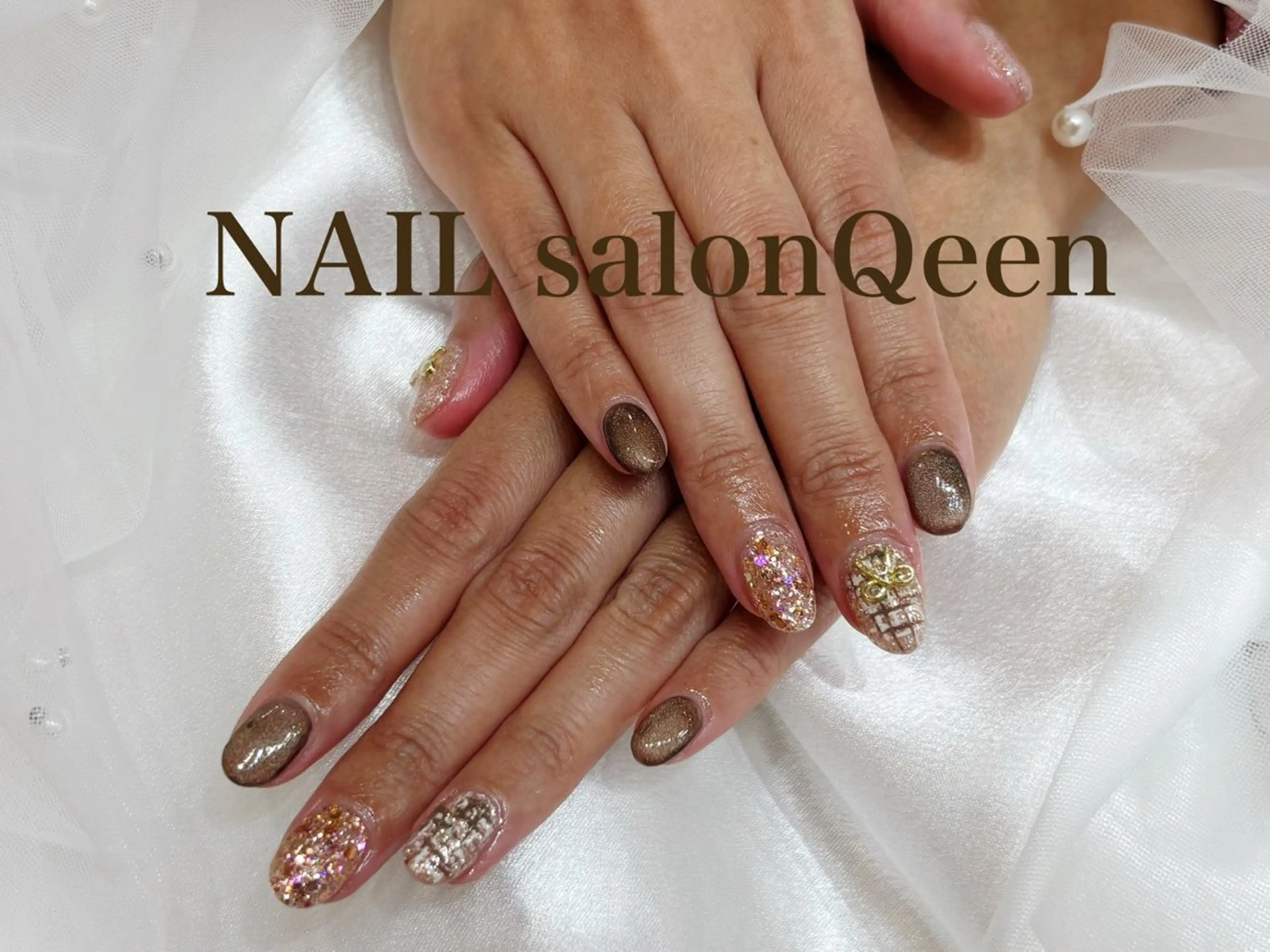 ミディアム ハンドネイル kido chieのネイルデザイン