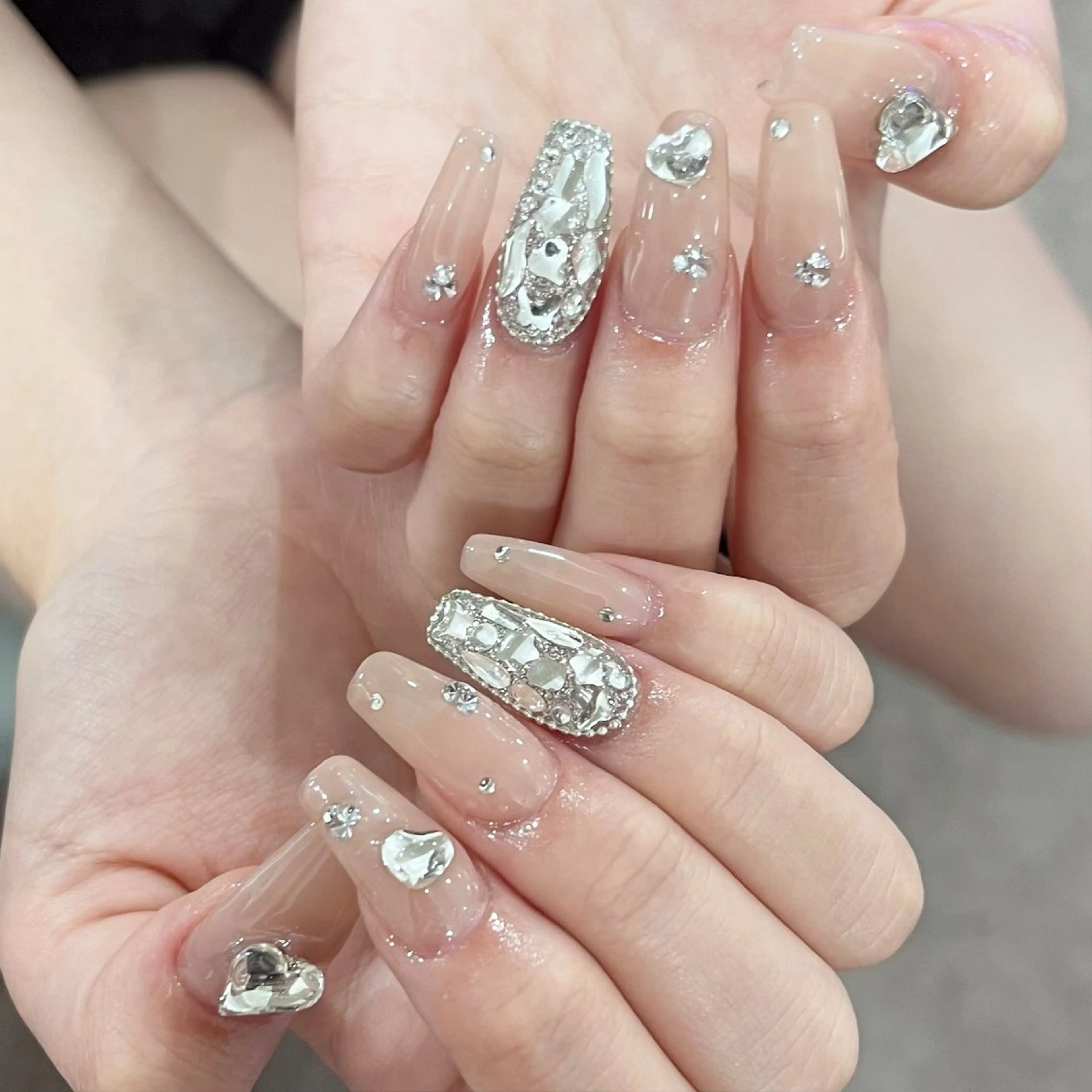 ネイル 韓国ネイル ワンホンネイル ハンドネイル ハンドケア Chang _Nailのネイルデザイン