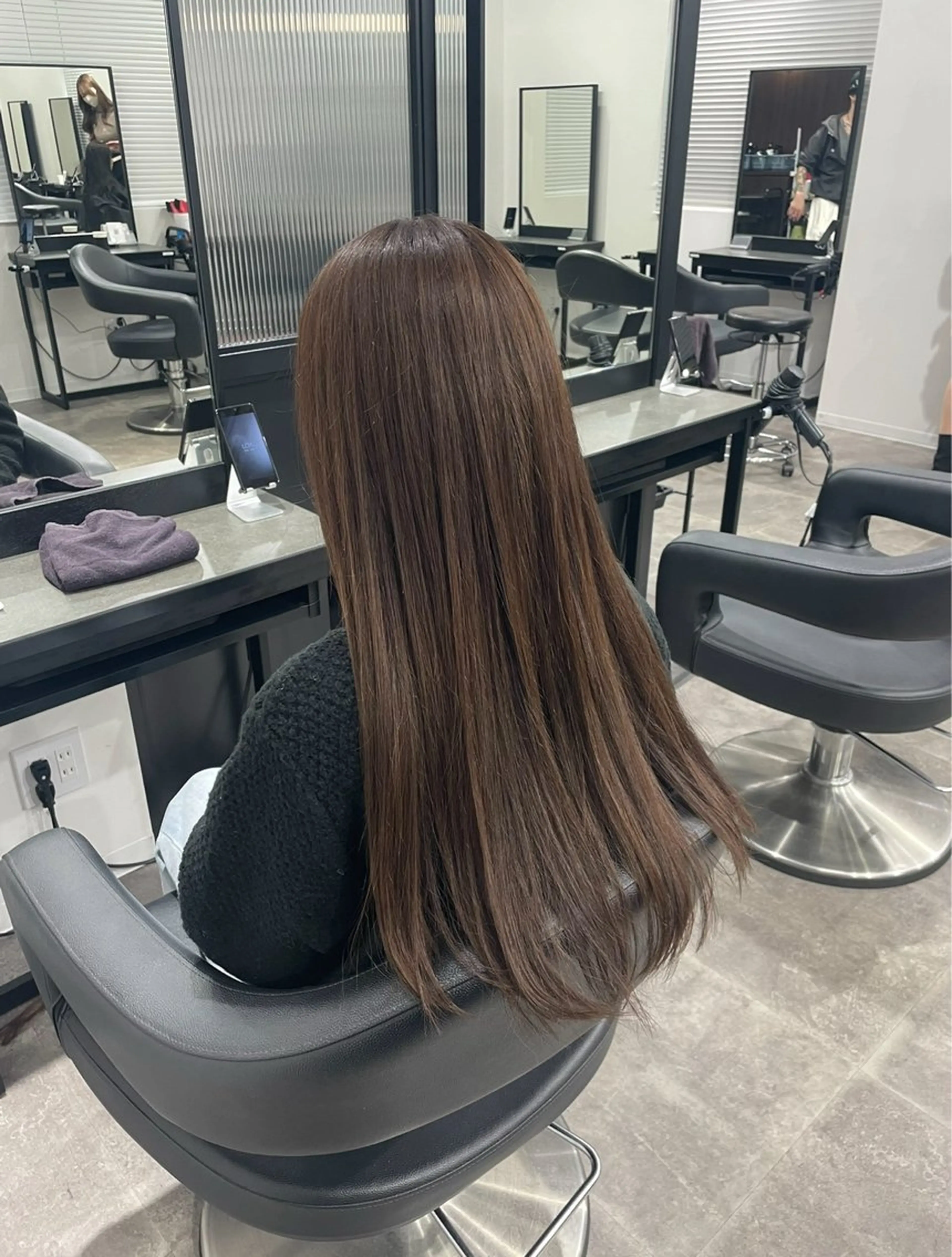 ロング カラー 🤍透明感推しカラー 🤍yui‪💞✨のヘアスタイル