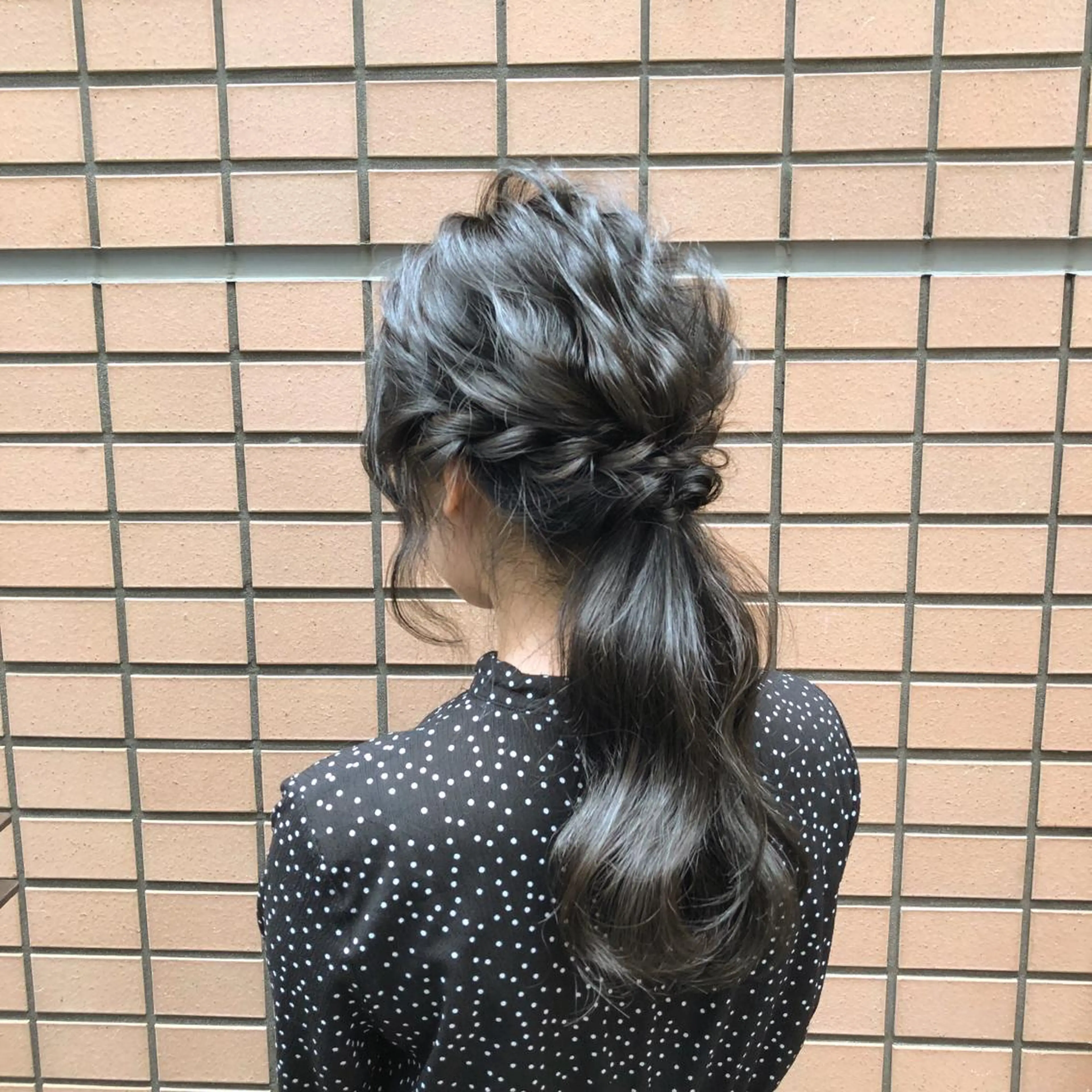 ヘアアレンジ 《放出》Forte マネージャー山根英明のヘアスタイル