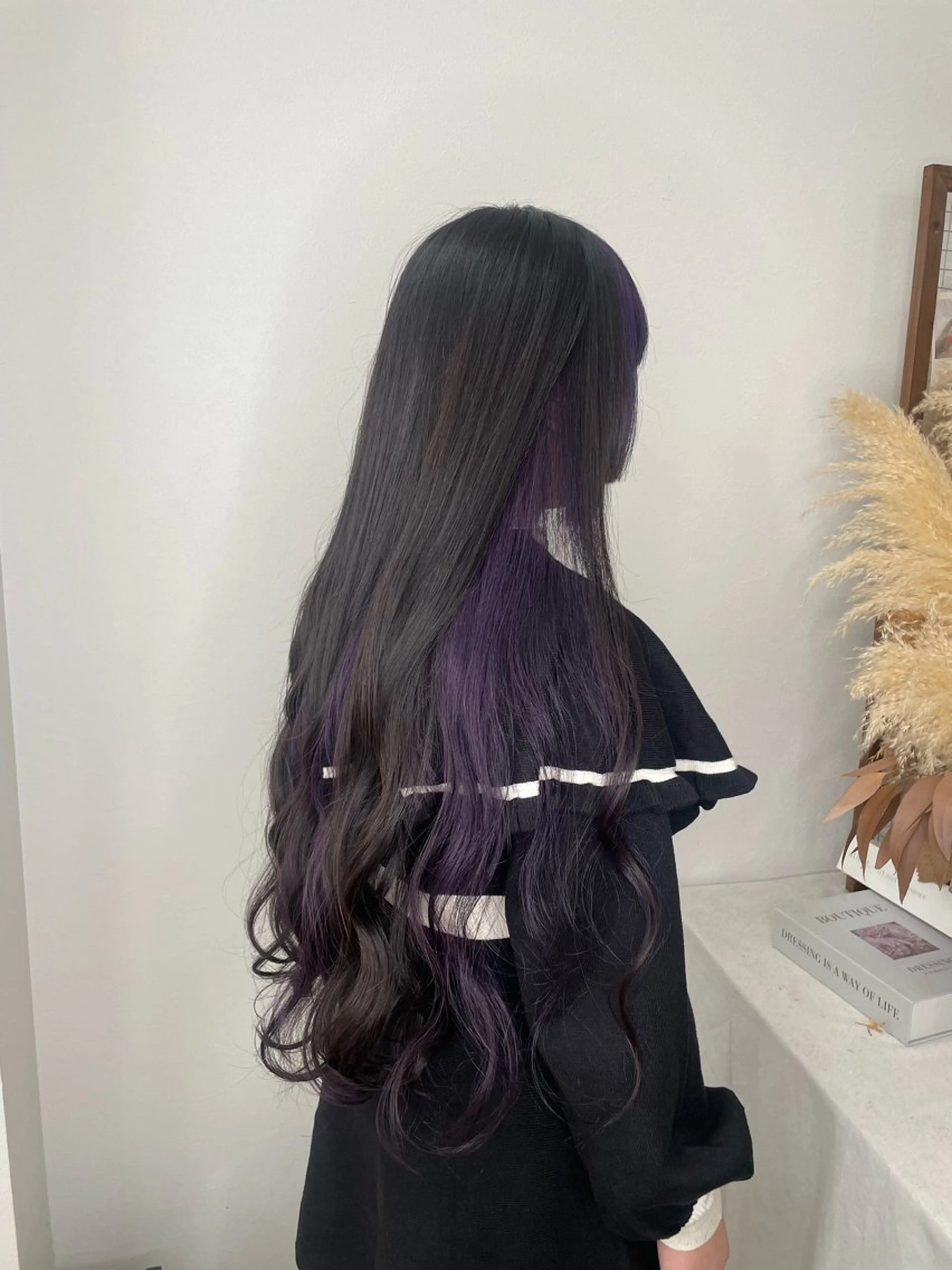 ロング カラー ヘアカラー トリートメント 萩原 加帆のヘアスタイル