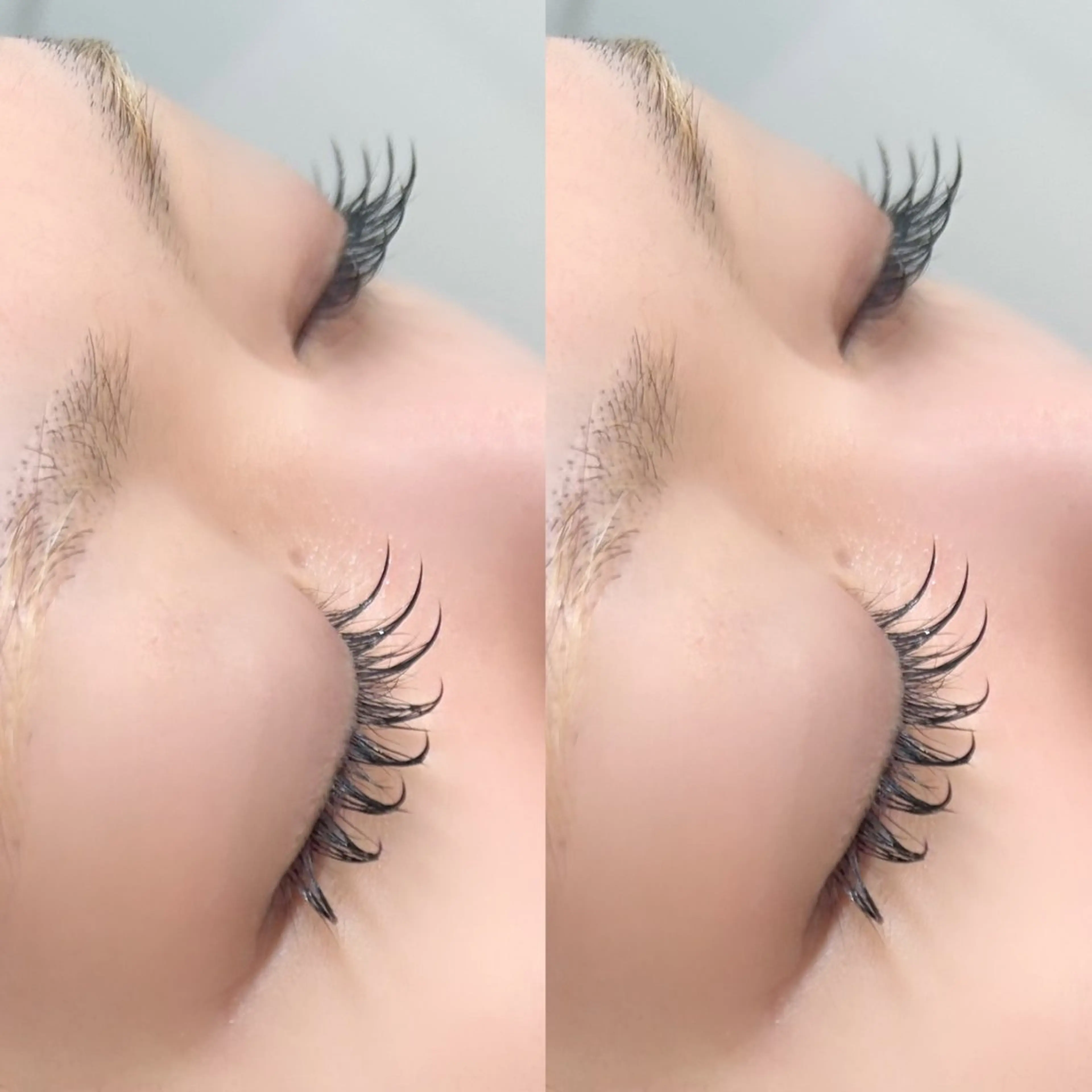 マツエク・マツパ フラットラッシュ M.wish Satsuki🖤のマツエク・マツパデザイン