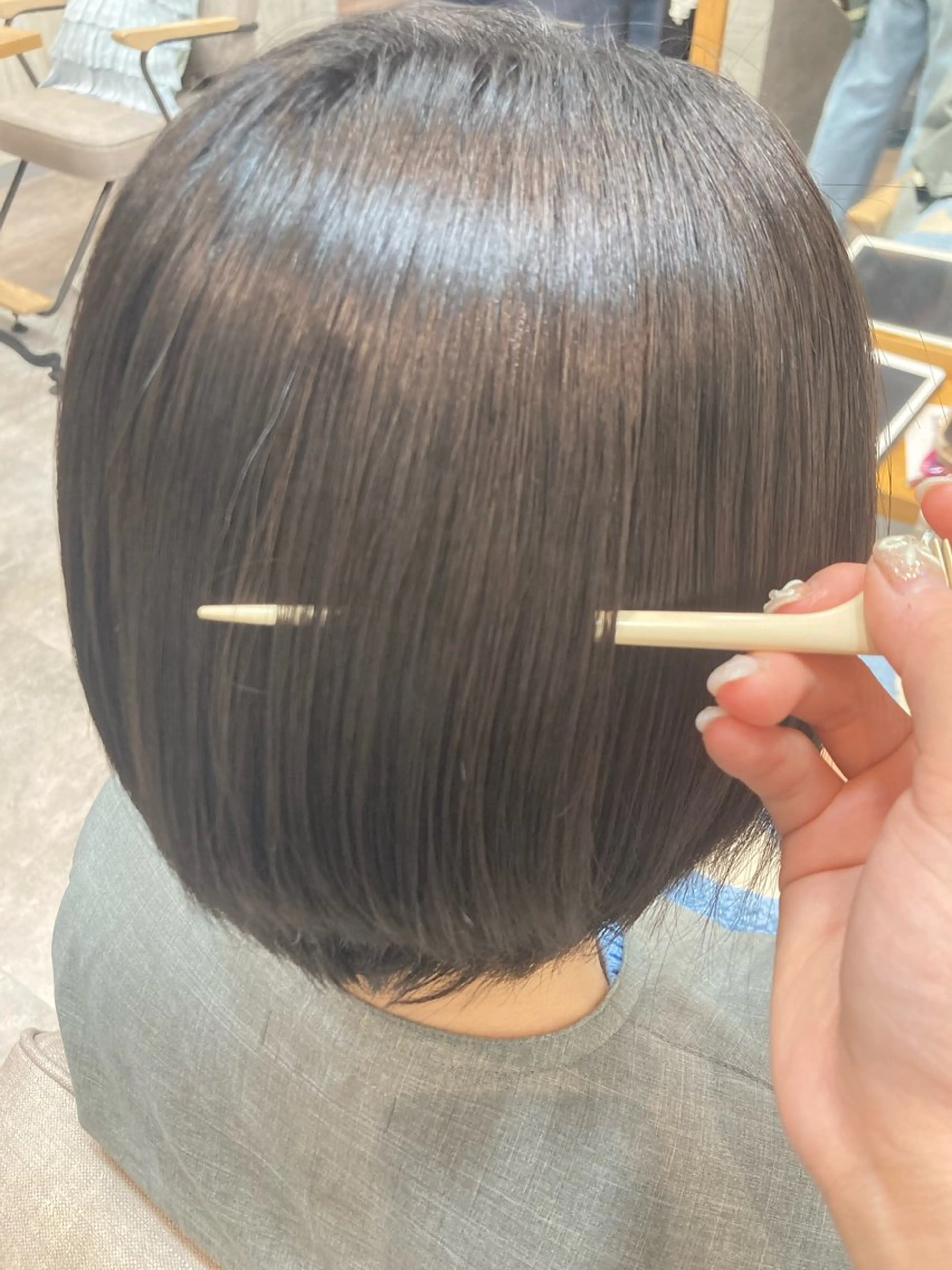 ショート 縮毛矯正 🫧縮毛矯正🫧 菊地しおんのヘアスタイル