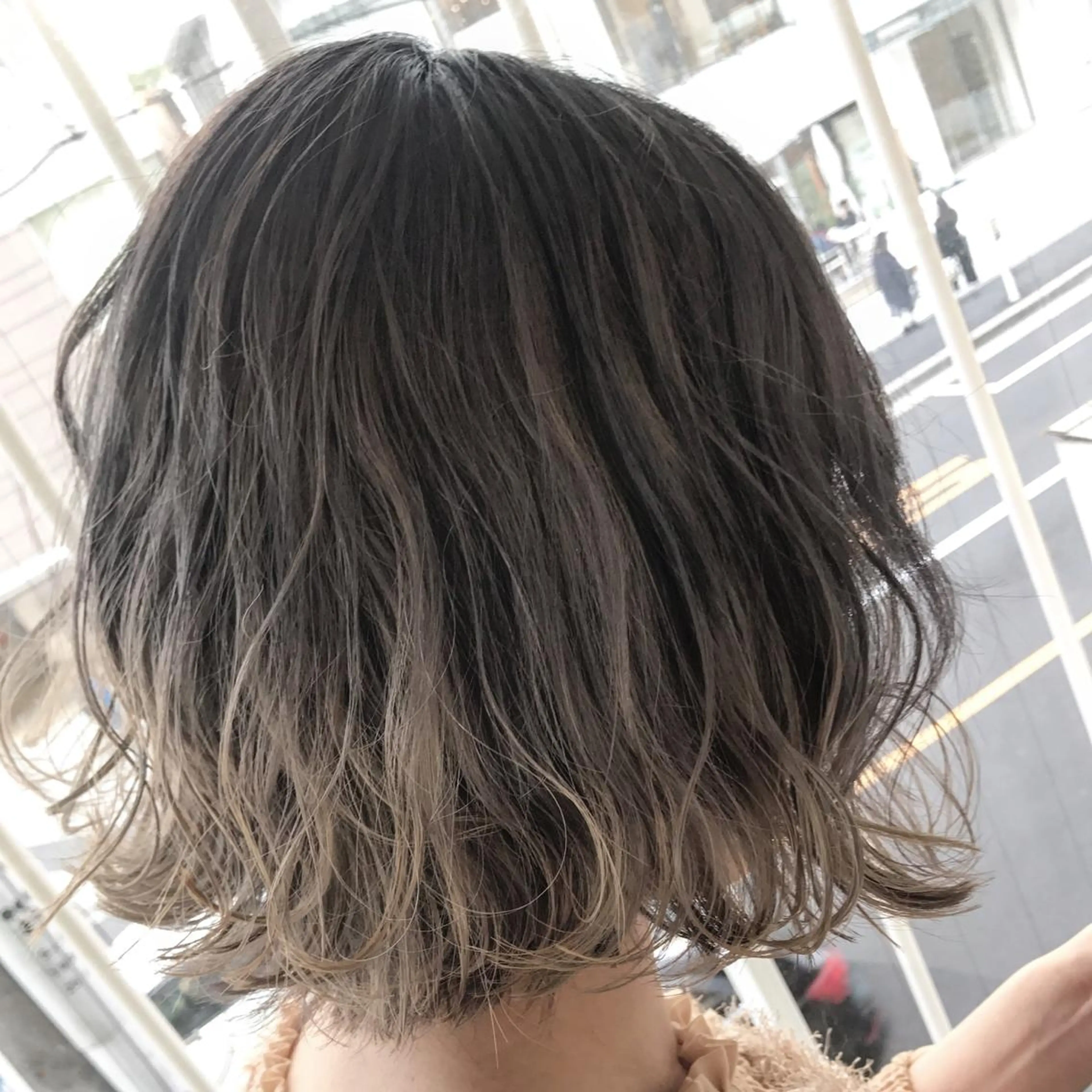 ショート カラー アディクシーカラー ブリーチ ダブルカラー イルミナカラー トリートメント LAS 代表 ナガカワ コウヘイのヘアスタイル