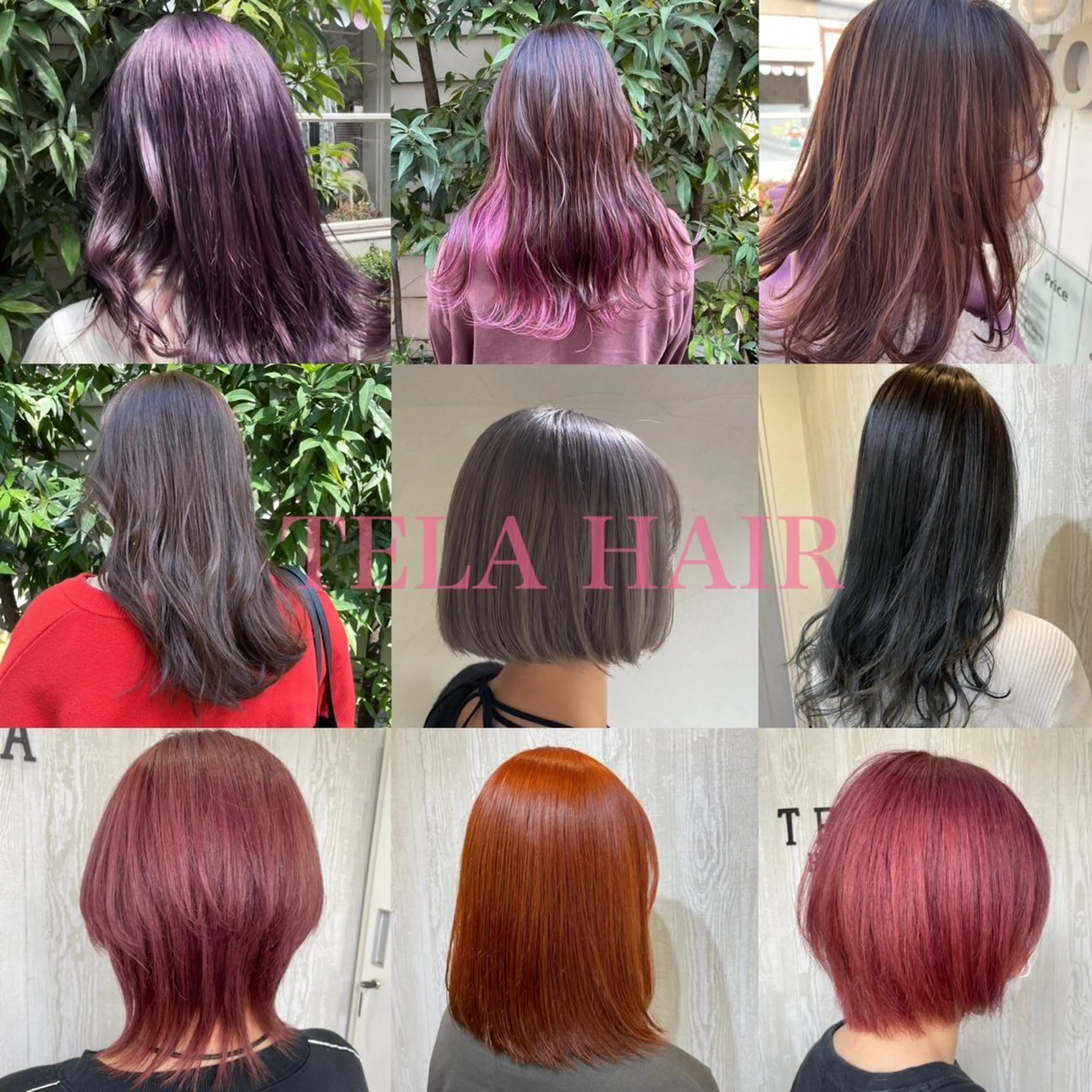 ミディアム カラー カット ヘアカラー トリートメント TELA HAIR 瑞江店所属・TELAHAIR瑞江 片塩のヘアスタイル