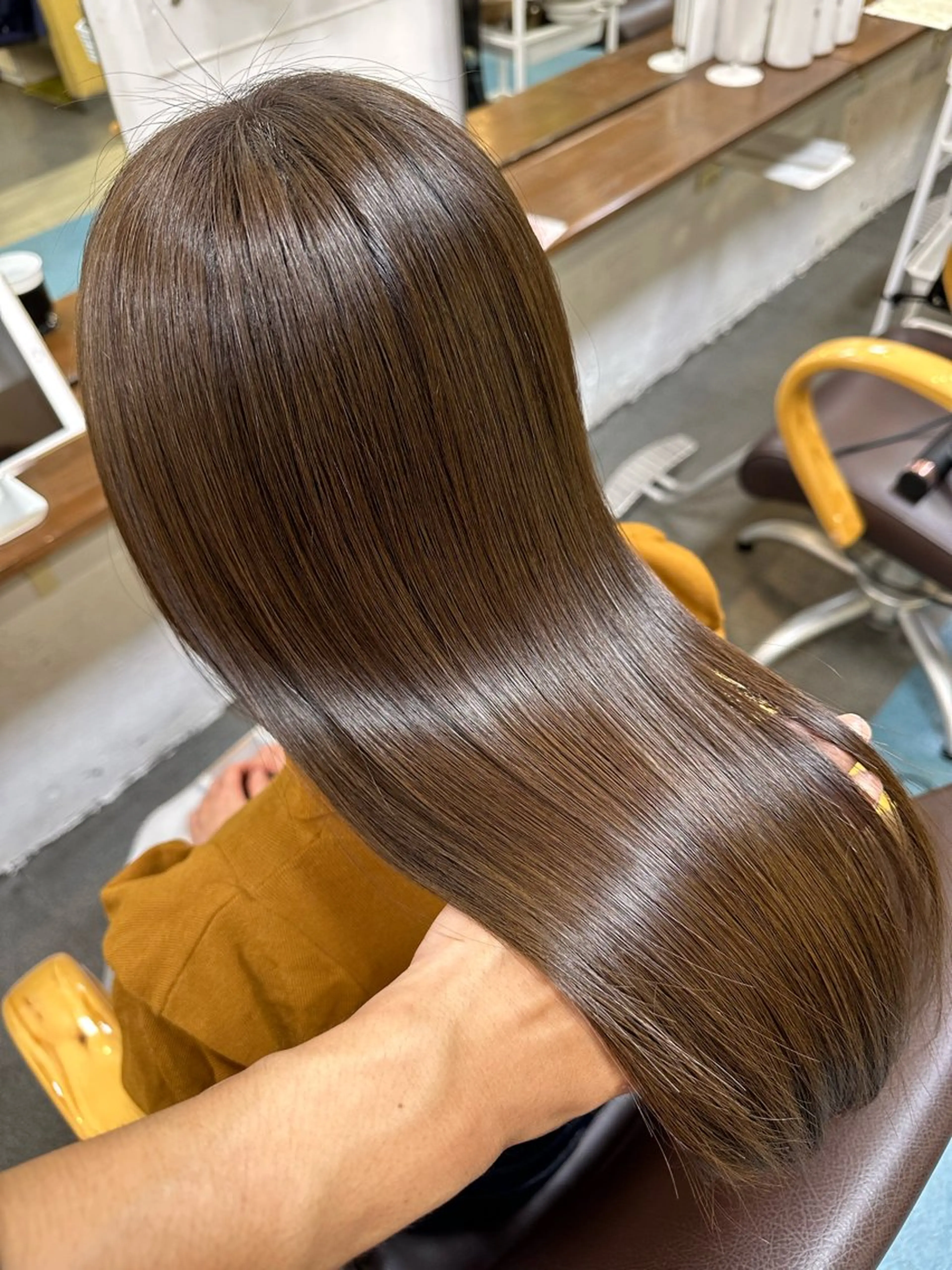 ロング 髪質改善 カット ヘアカラー トリートメント 【髪質改善】に特化 オリーブオイルクラブのヘアスタイル