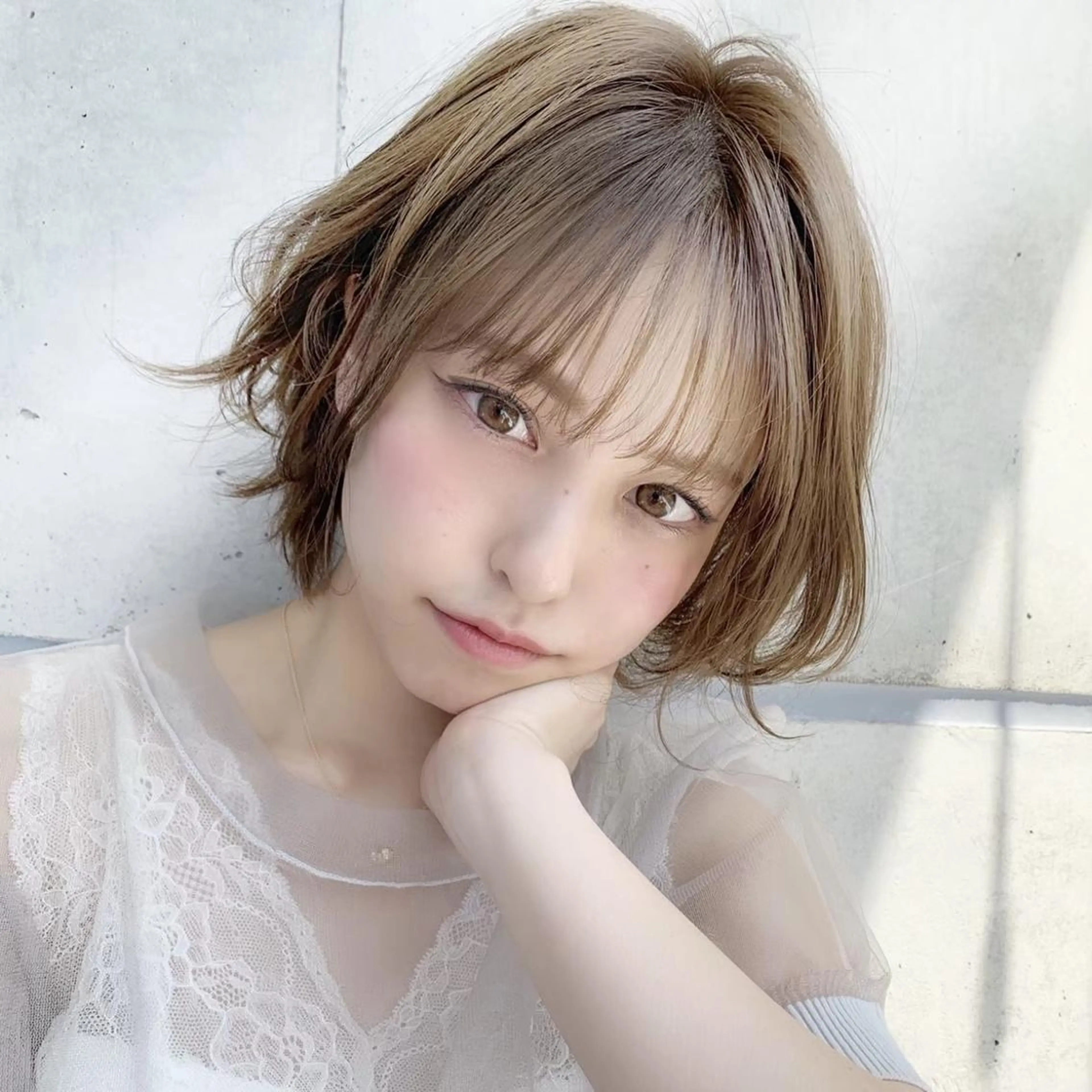 カラー 🌿赤み消しカラー 🌿THEATERのヘアスタイル