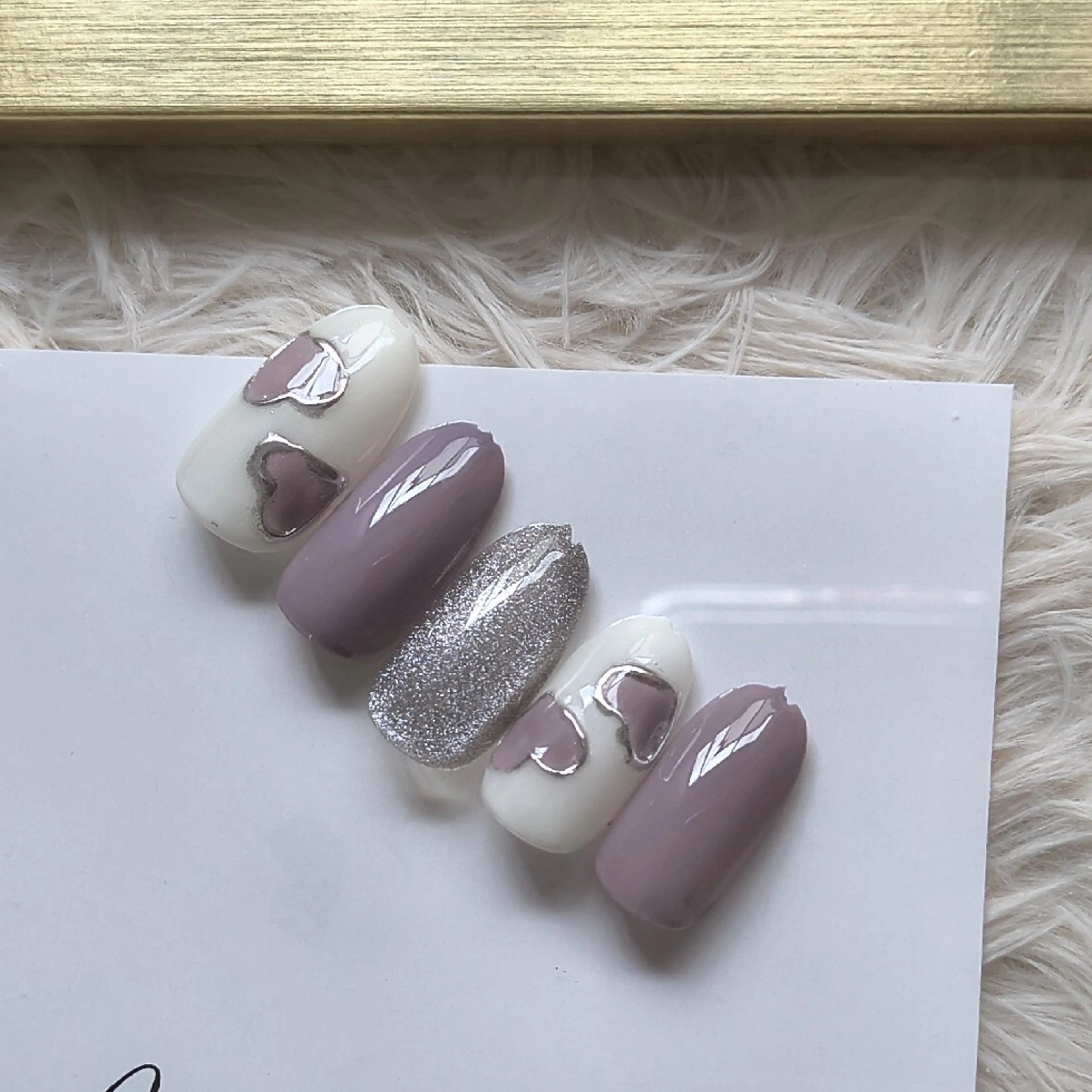 ネイル ハート オフィスネイル ハンドネイル 島田 亜紀のネイルデザイン