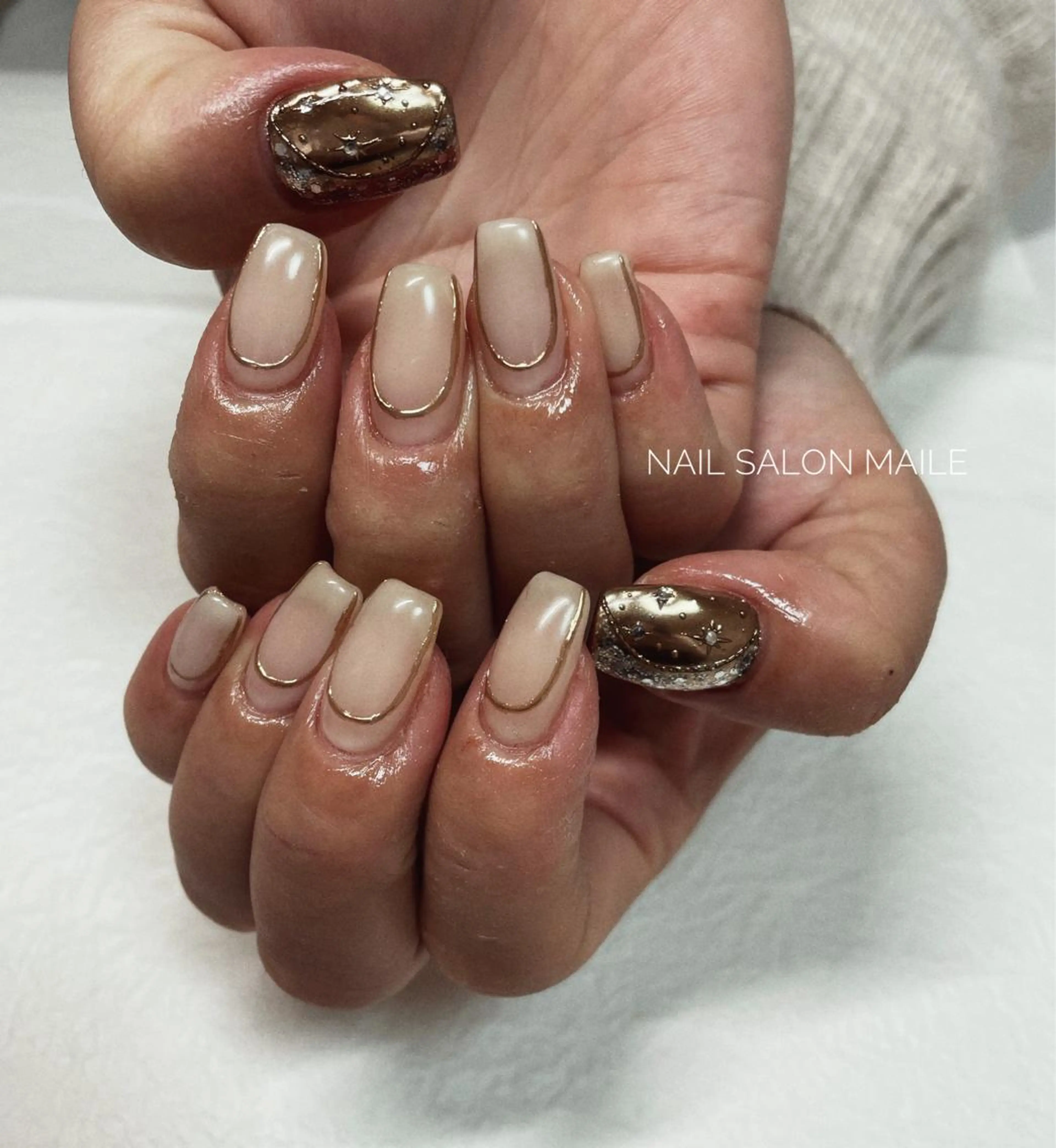 ネイル ハンドネイル nailsalonmaile所属・nail salon maile☽のネイルデザイン