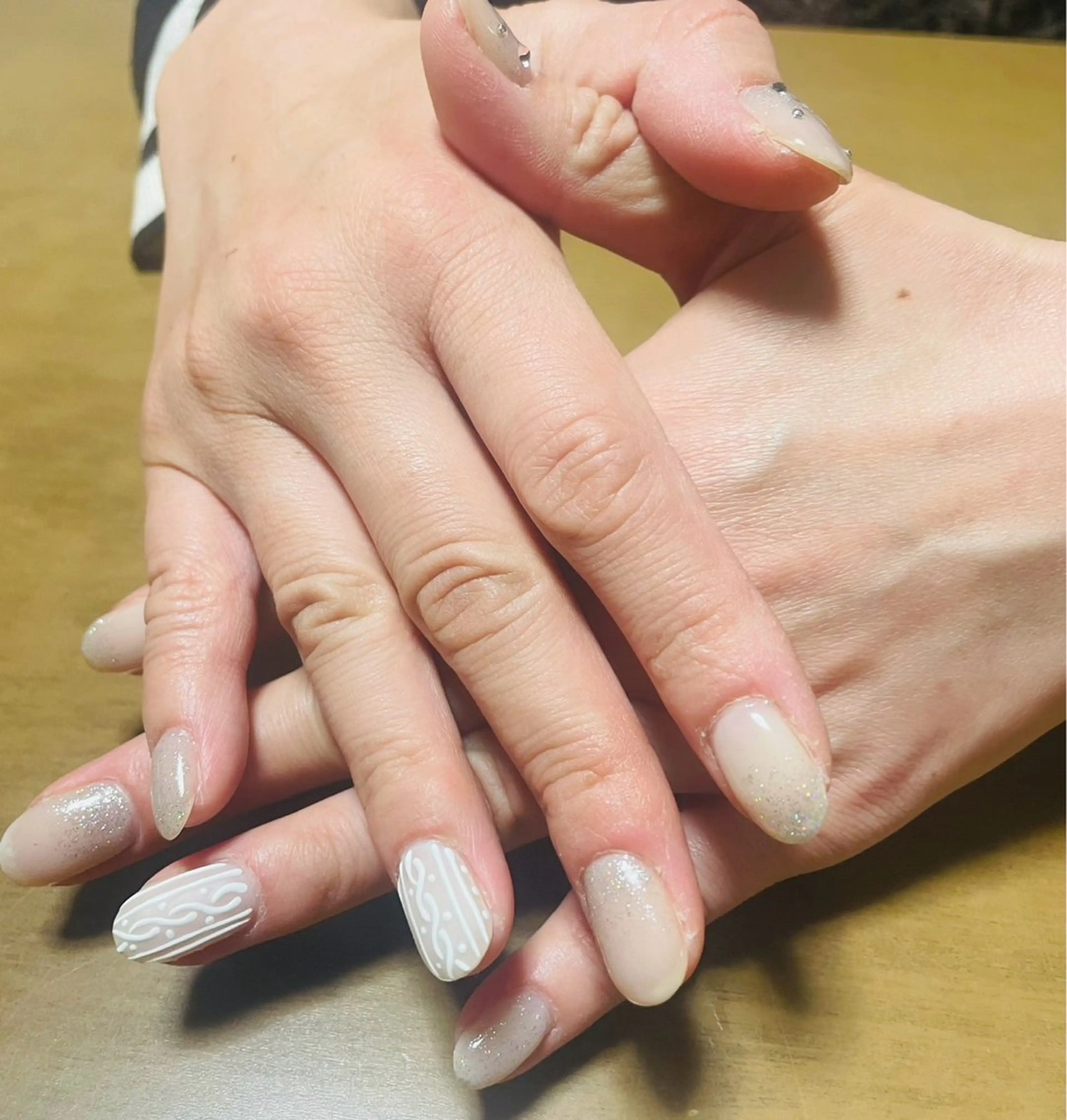 ネイル ジェルネイル ラメ(グリッター) nailsalon N iＪｉのネイルデザイン