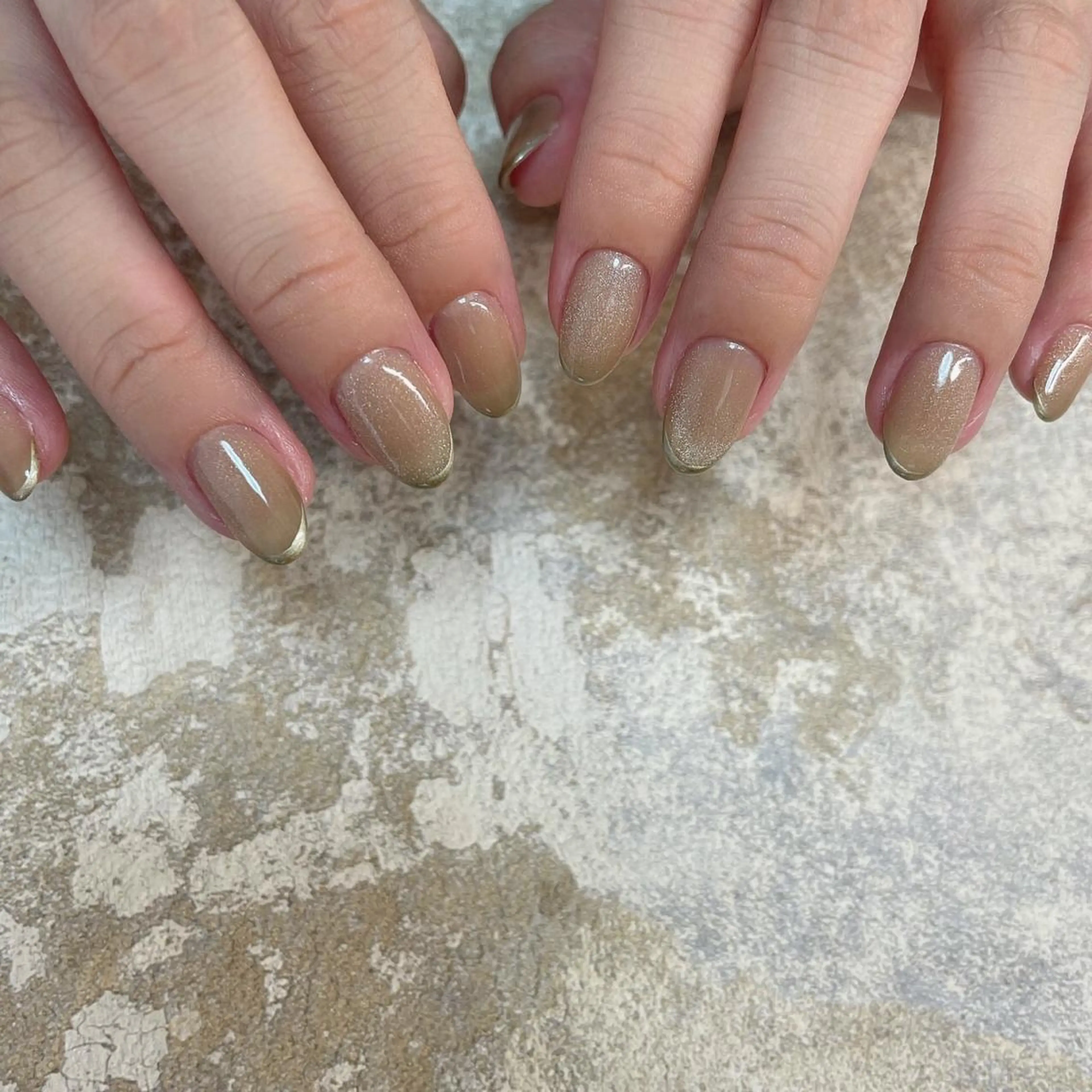 ネイル マグネットネイル オフィスネイル ハンドネイル lilbondir. chiharuのネイルデザイン