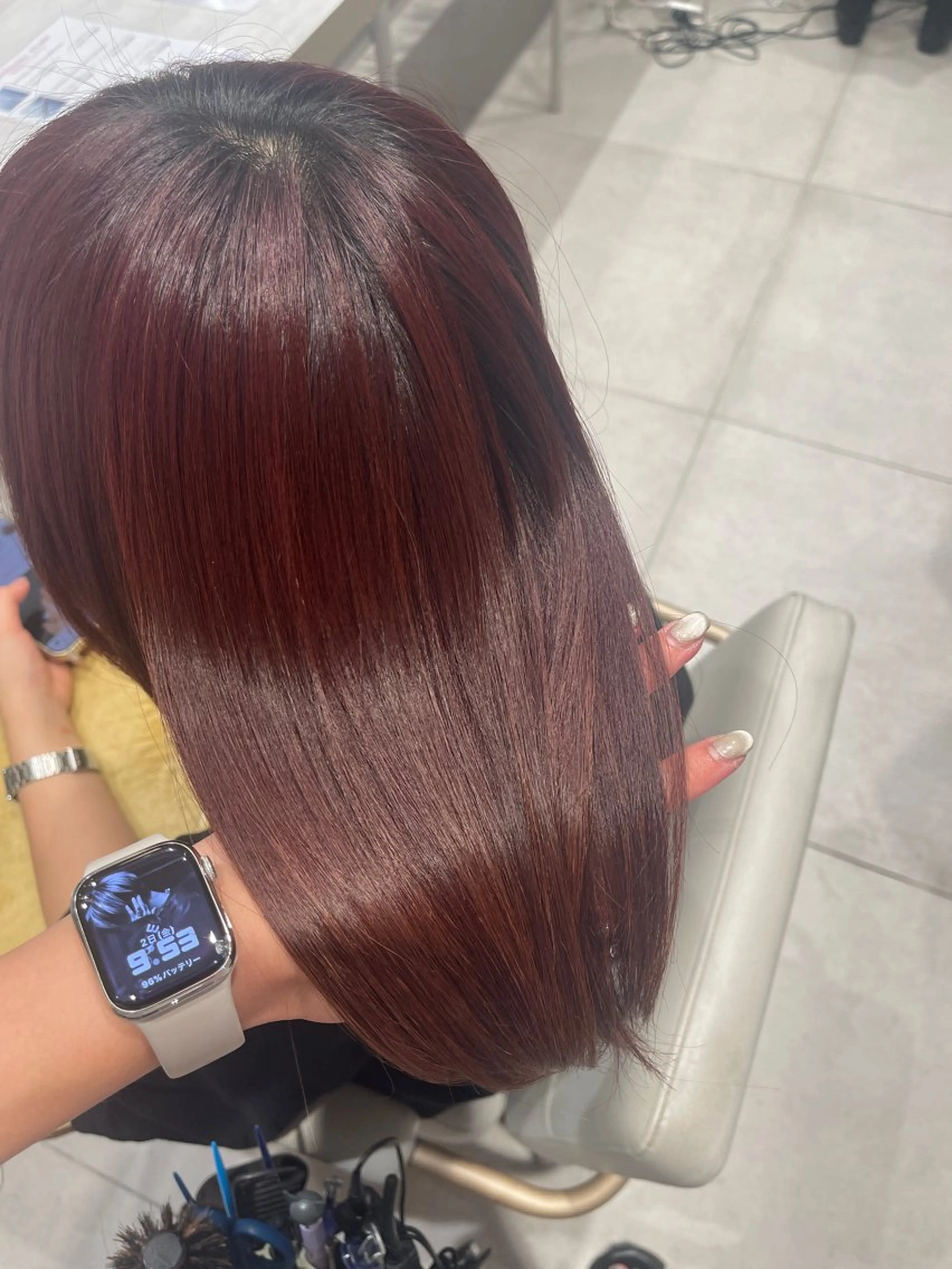 ミディアム Hina🤎ベージュ 、グレージュ🤎のヘアスタイル