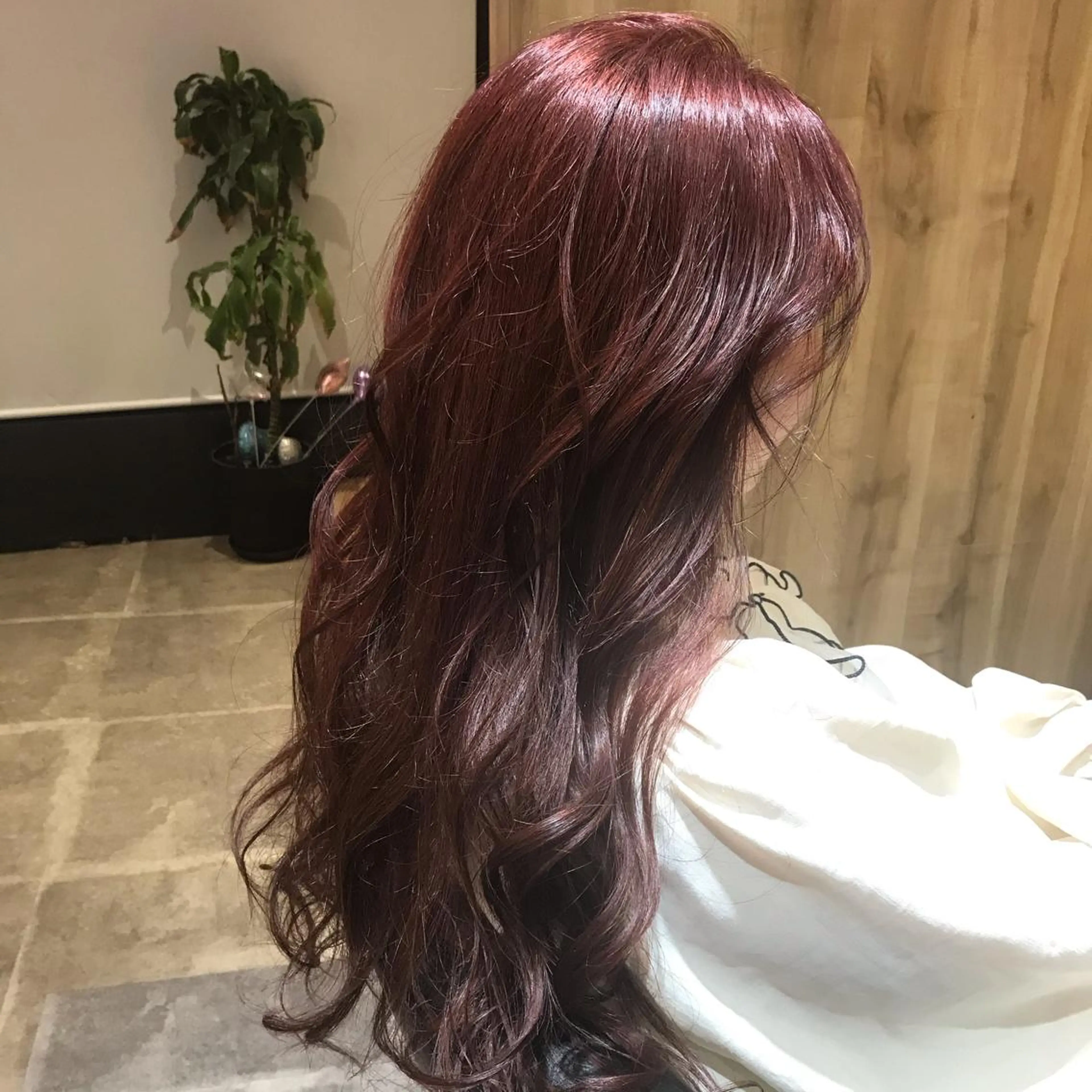 セミロング カット ヘアカラー トリートメント 所渉/韓国レイヤー /ウルフカットのヘアスタイル