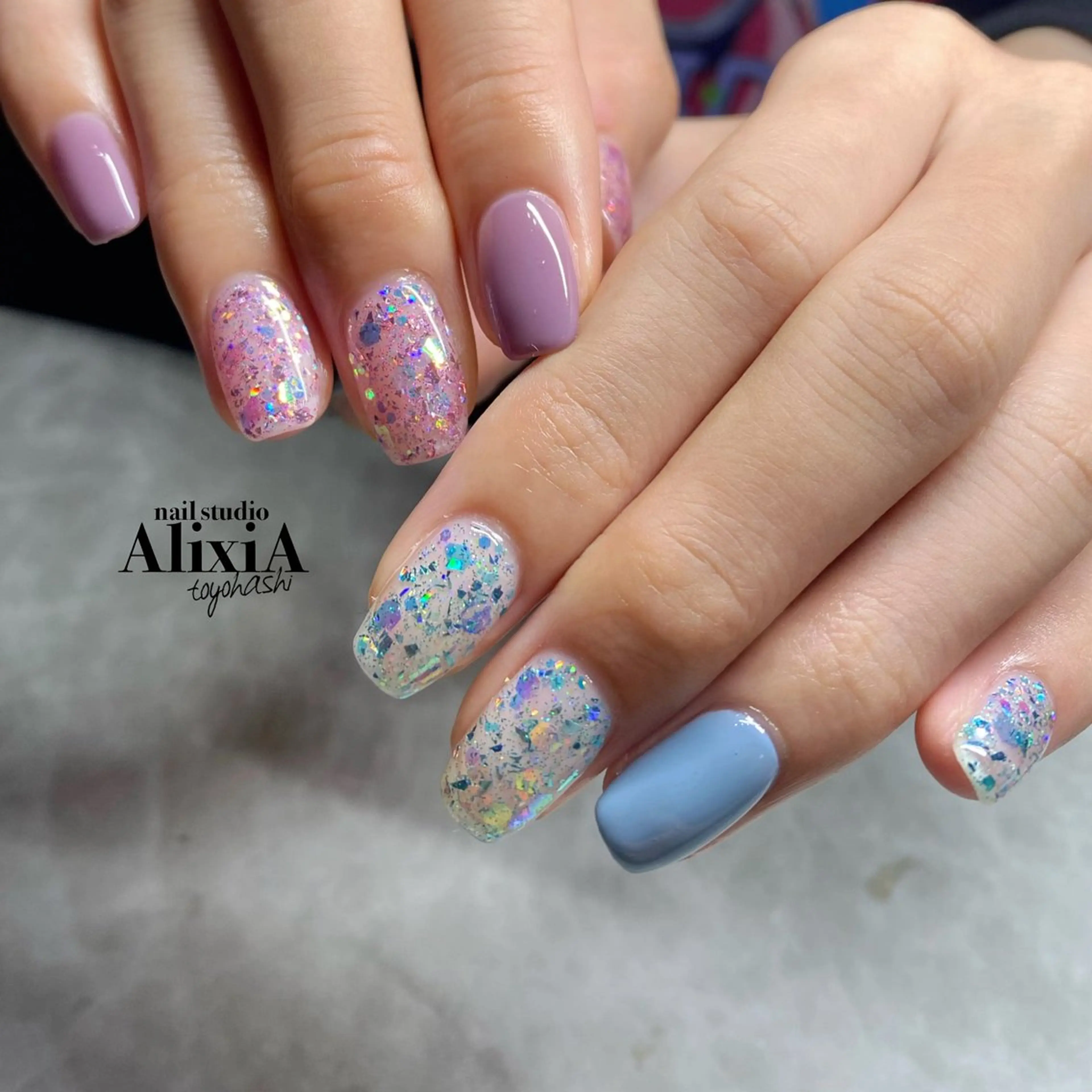 ネイル ハンドネイル AlixiA   nail studio所属・AlixiA ゆみのネイルデザイン