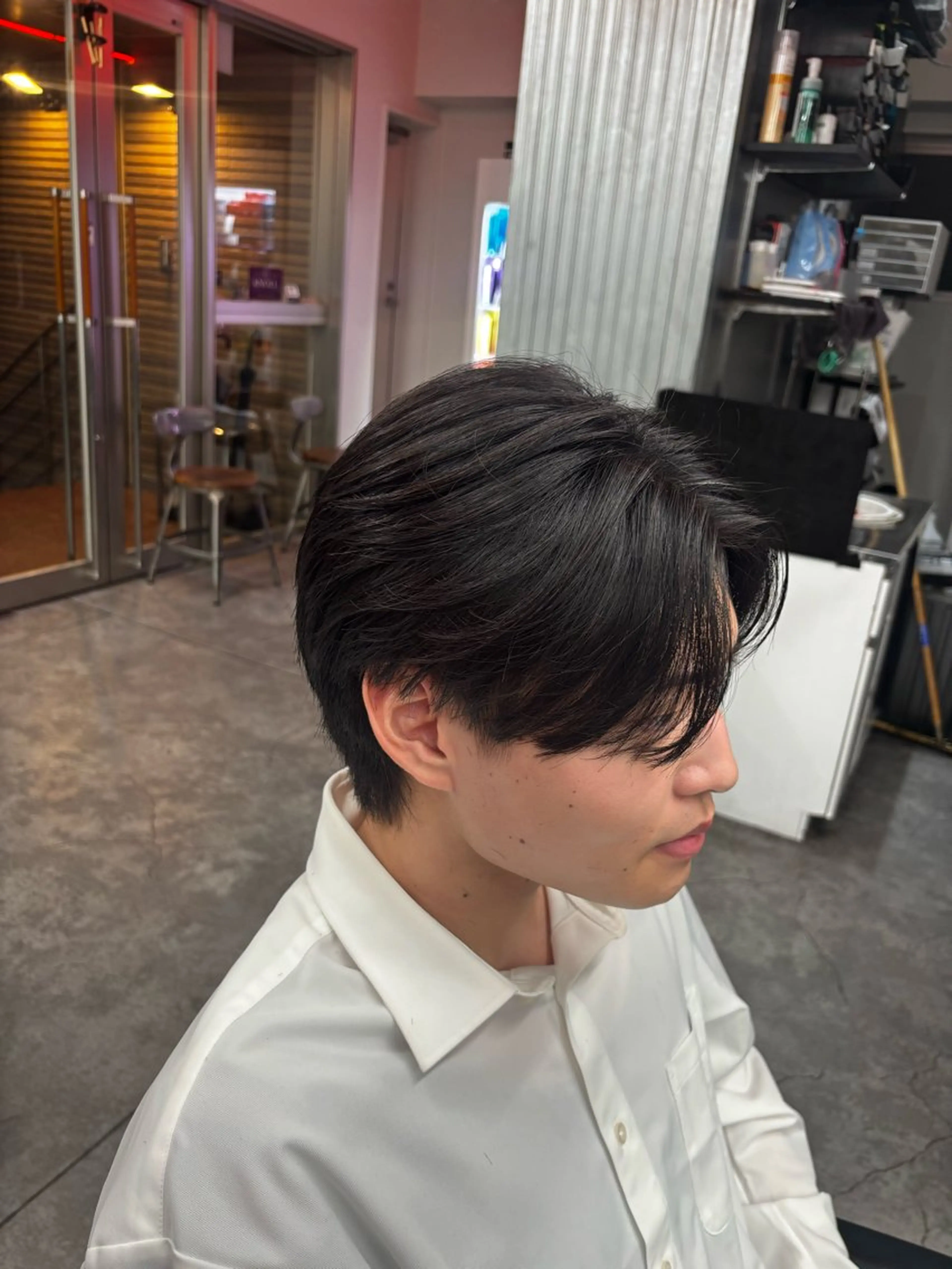 パーマ メンズ メンズ特化✨️ 韓国風パーマ🔥一八のヘアスタイル