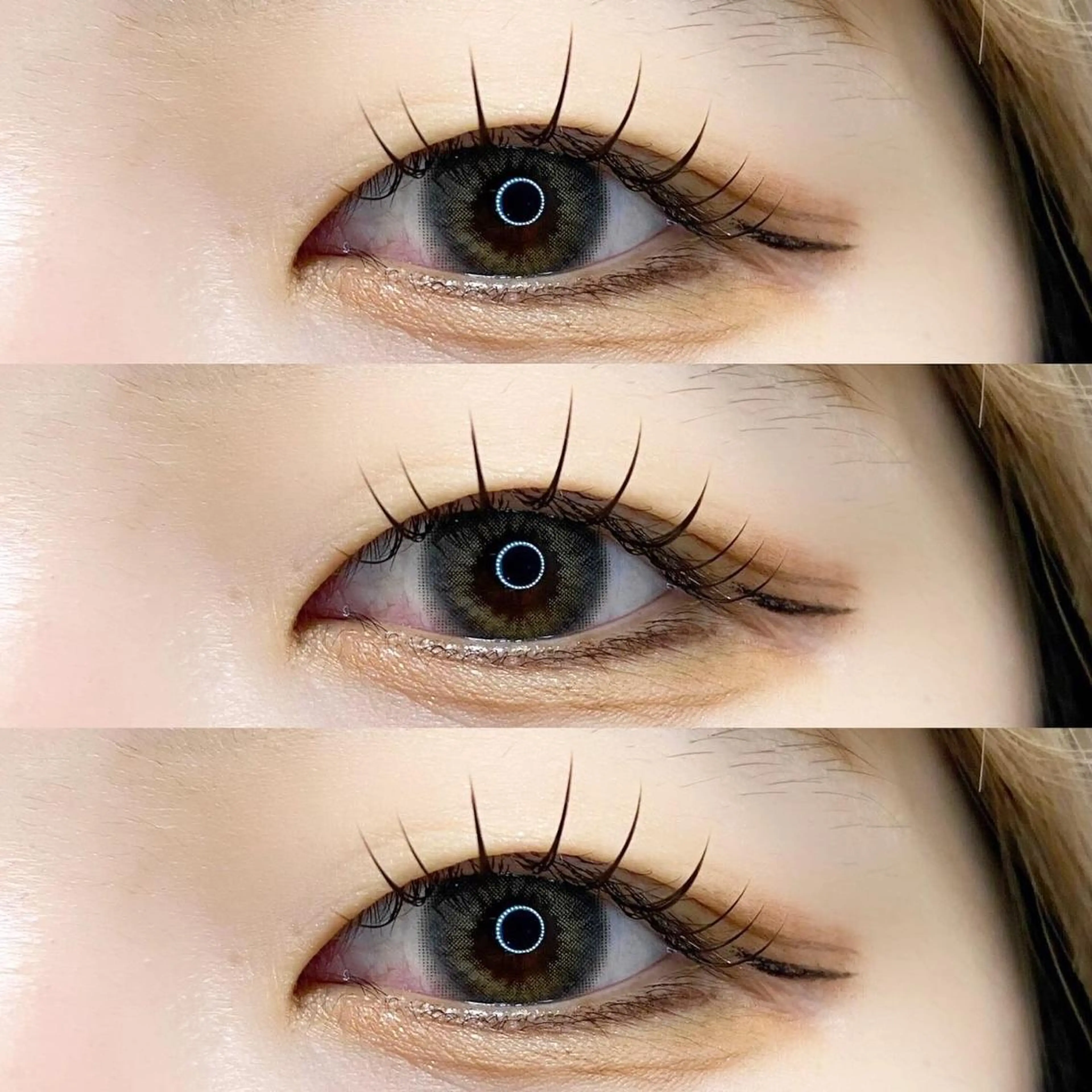 マツエク・マツパ カラーマツエク キュート フラットラッシュ パリジェンヌラッシュリフト まつげパーマ KURUMI🦋 まつエクまつパ美眉のマツエク・マツパデザイン