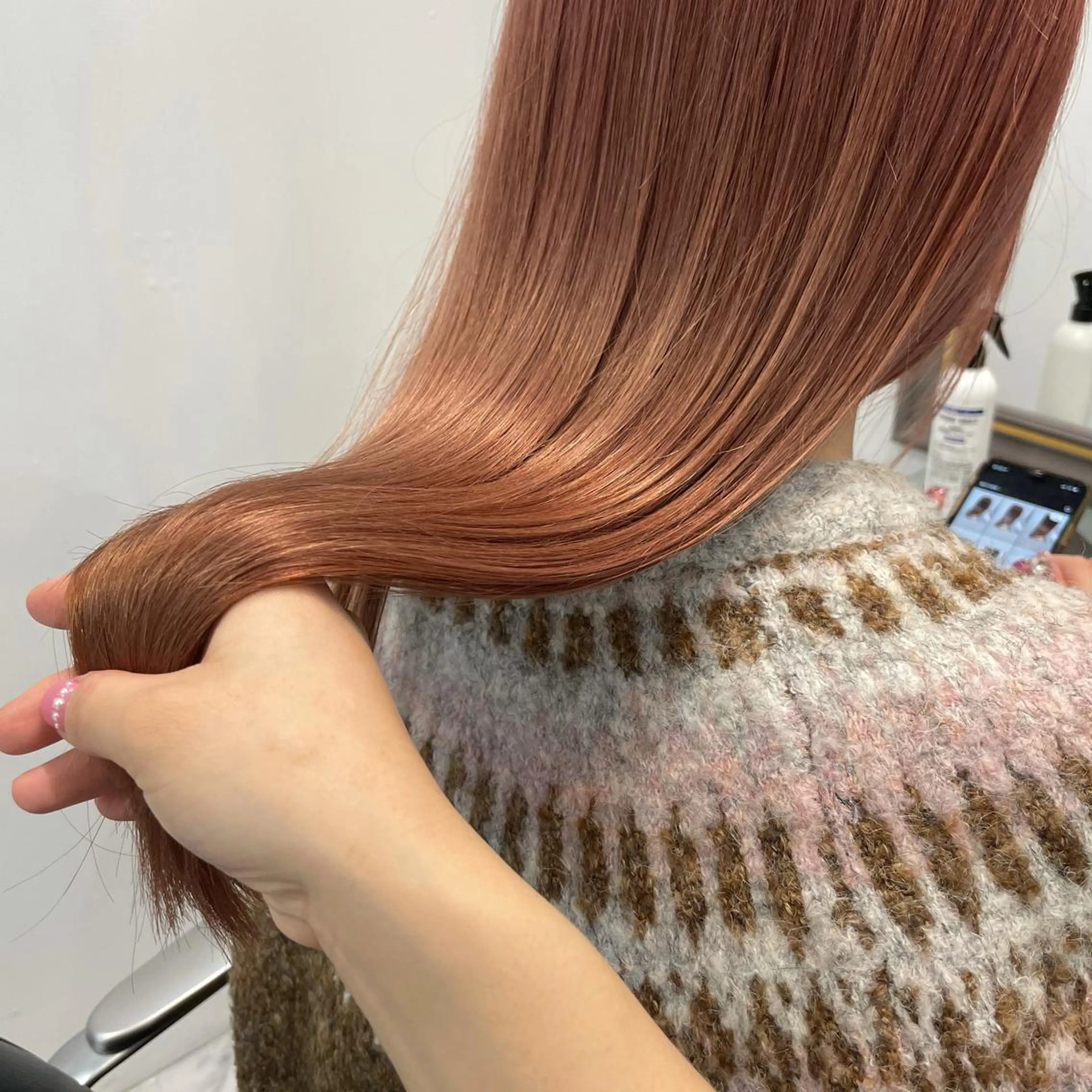 ロング カラー トリートメント 今村 南穂のヘアスタイル