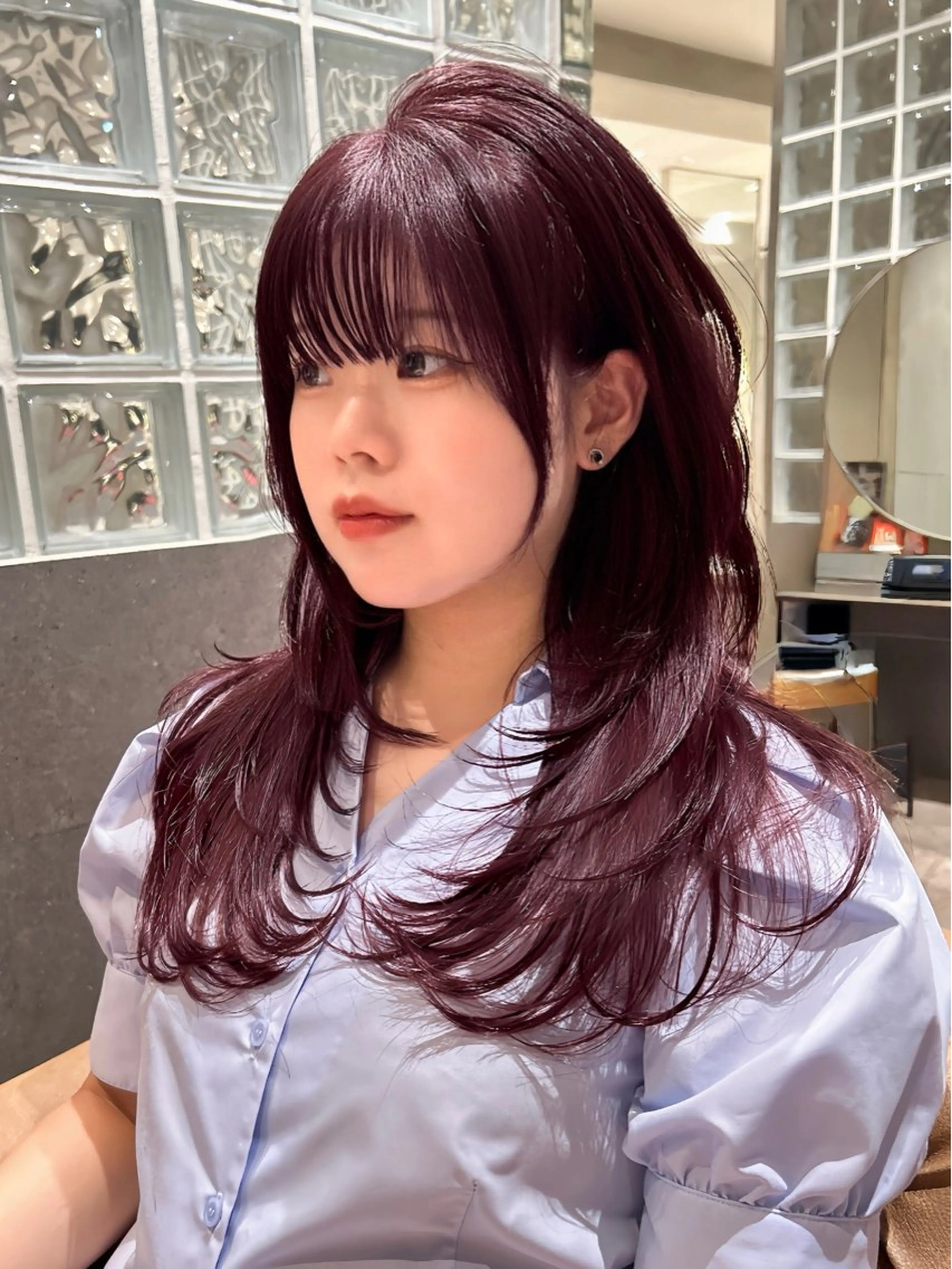 ロング レイヤーカット カット ヘアカラー 🥇KEN /人気指名殺到中‼️のヘアスタイル