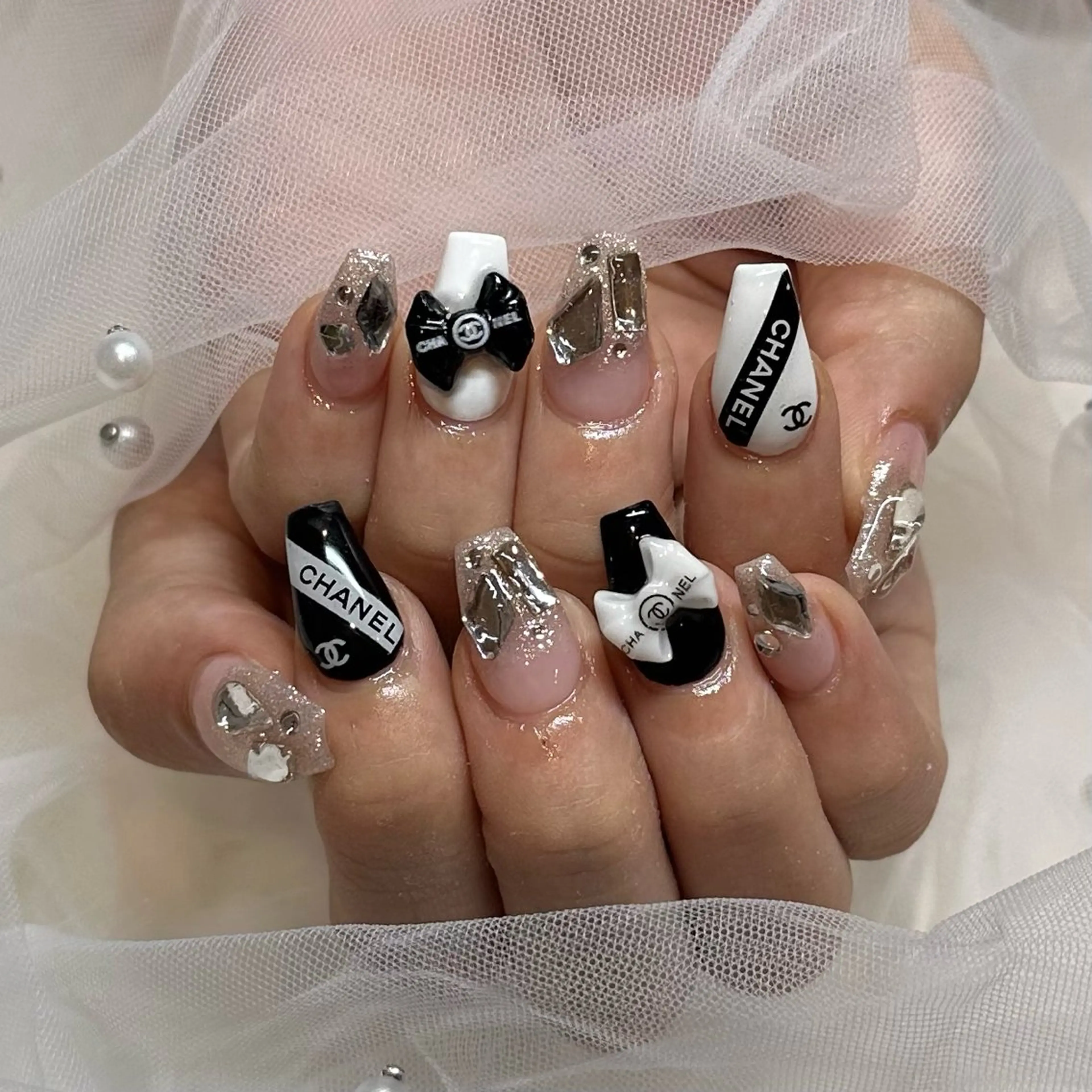 ネイル ハンドネイル She nail studio 原宿店所属・いいだえみ ୨୧ᵕ̤ᴗᵕ̤)のネイルデザイン