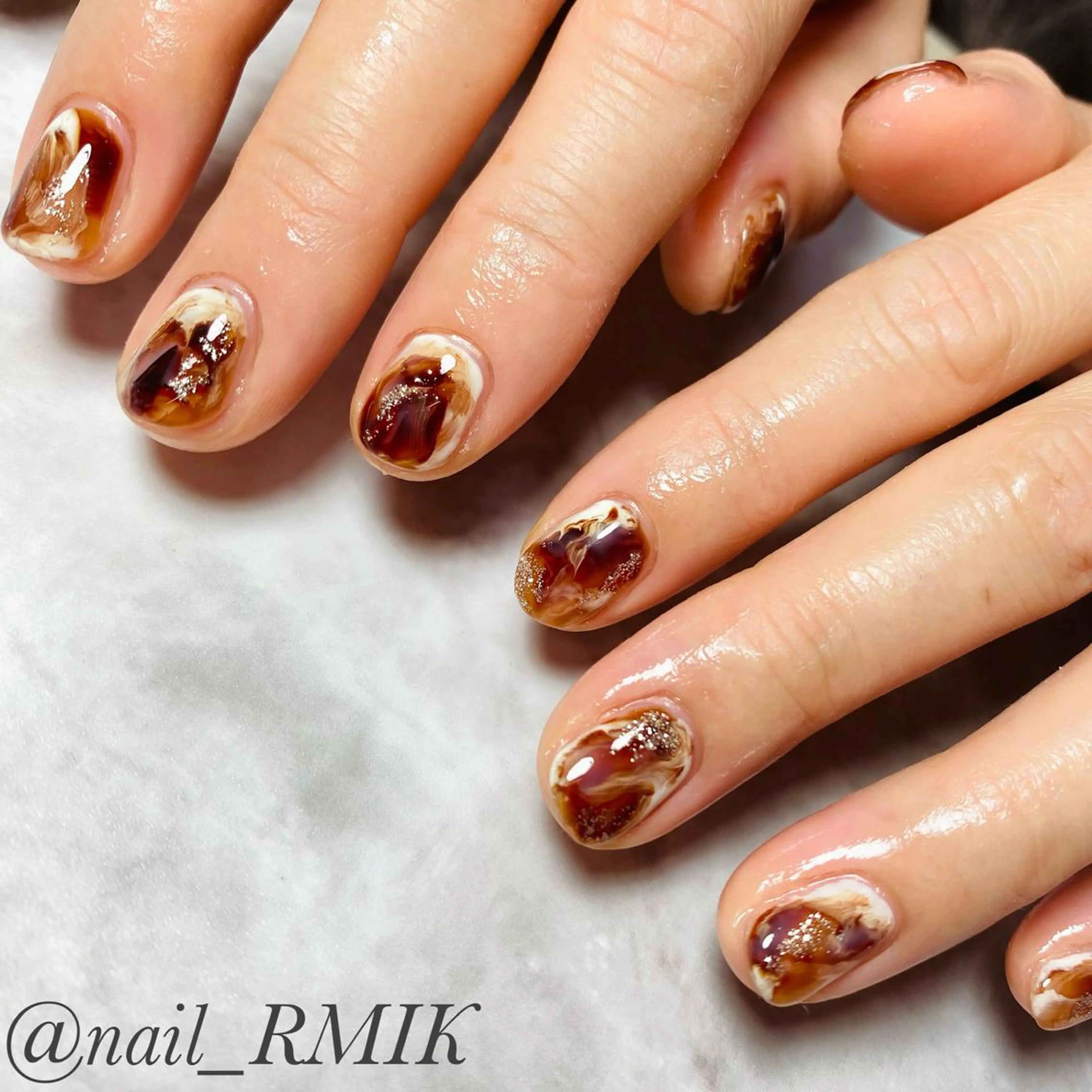 ネイル ハンドネイル nailsalon RMIKのネイルデザイン