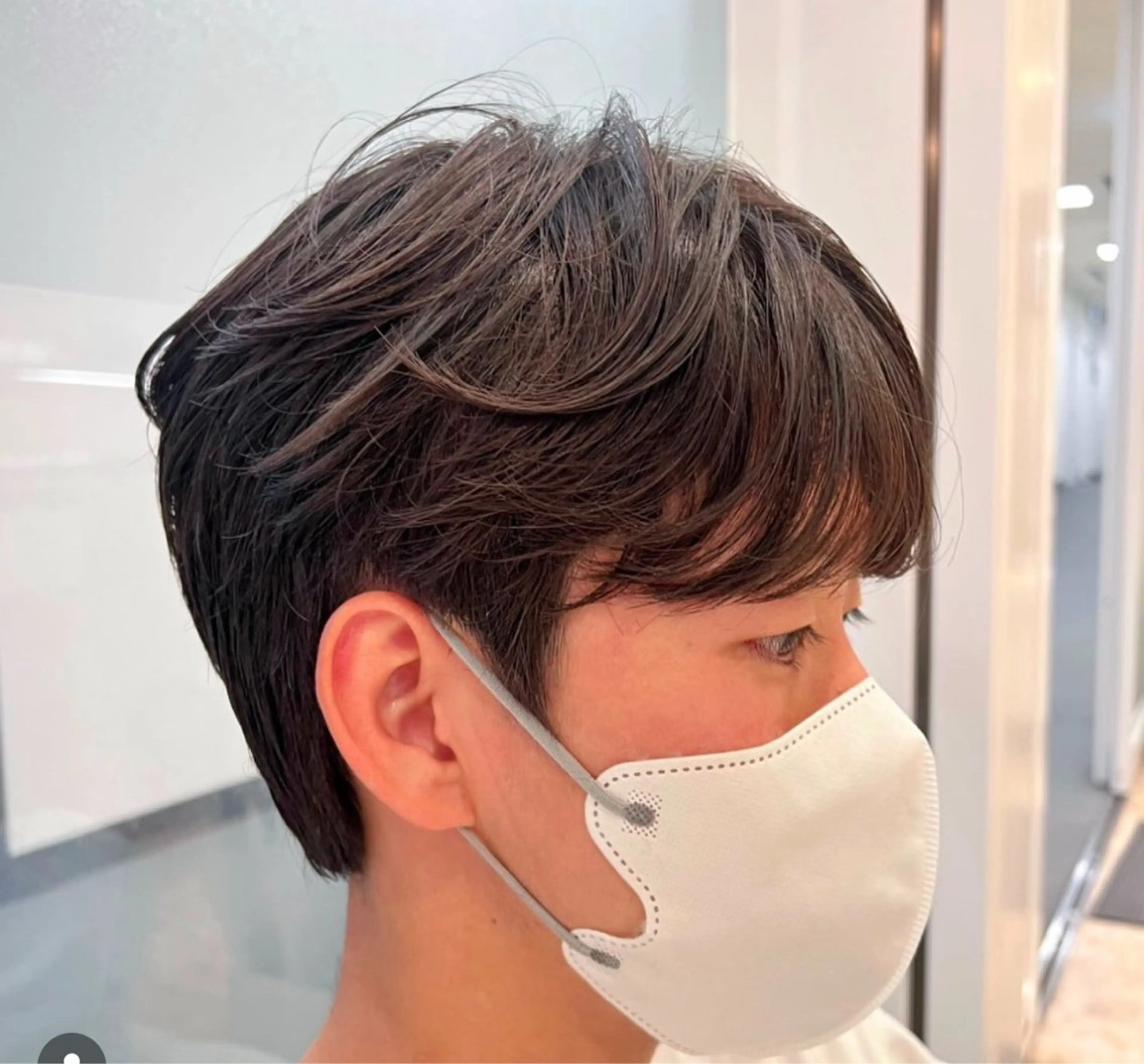 メンズ 🚨メンズ曲がる 縮毛矯正りおん🚨のヘアスタイル