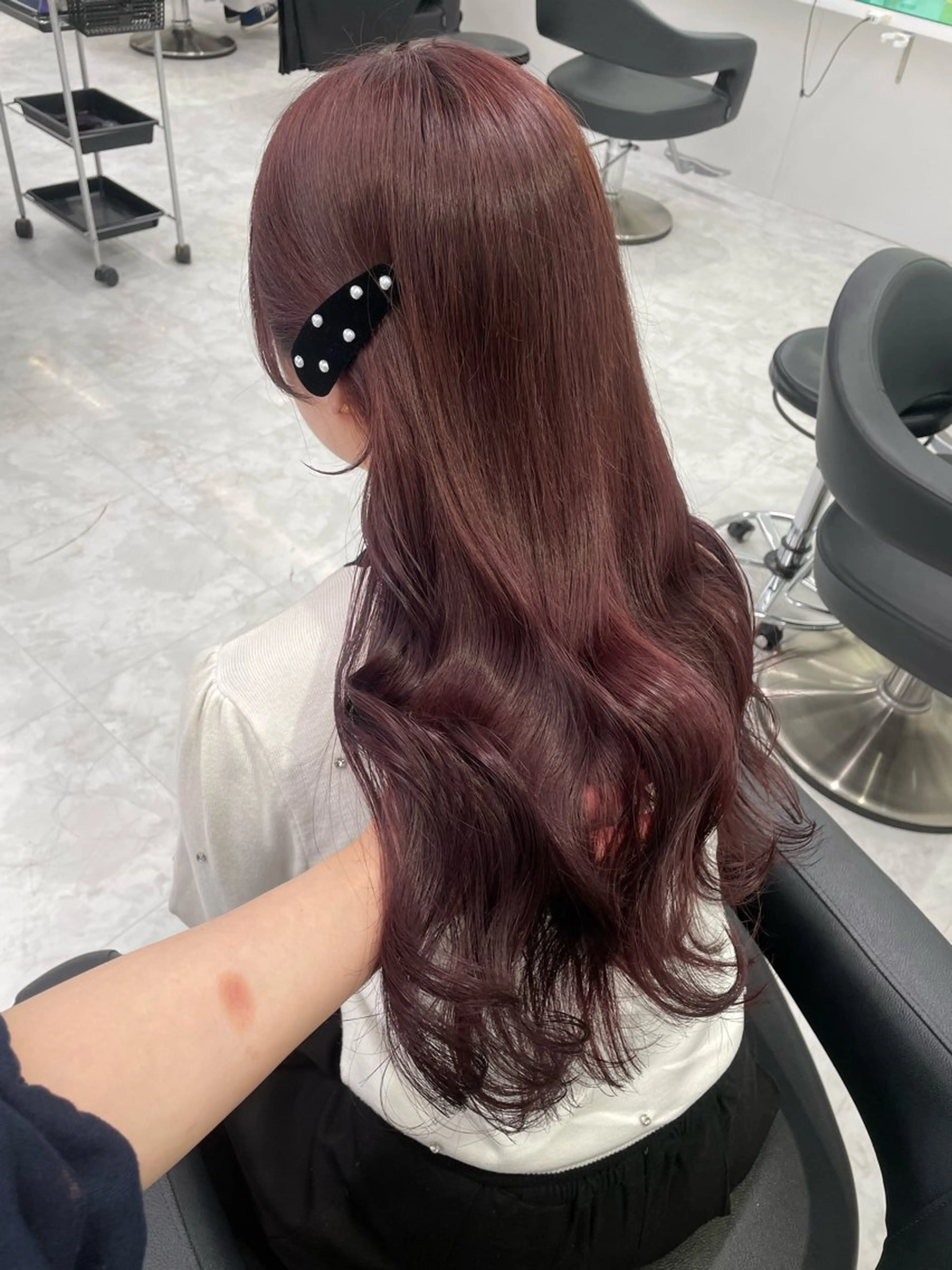 カラー ヘアカラー トリートメント ガーリー/暖色カラー 🎀MEARI🩰のヘアスタイル