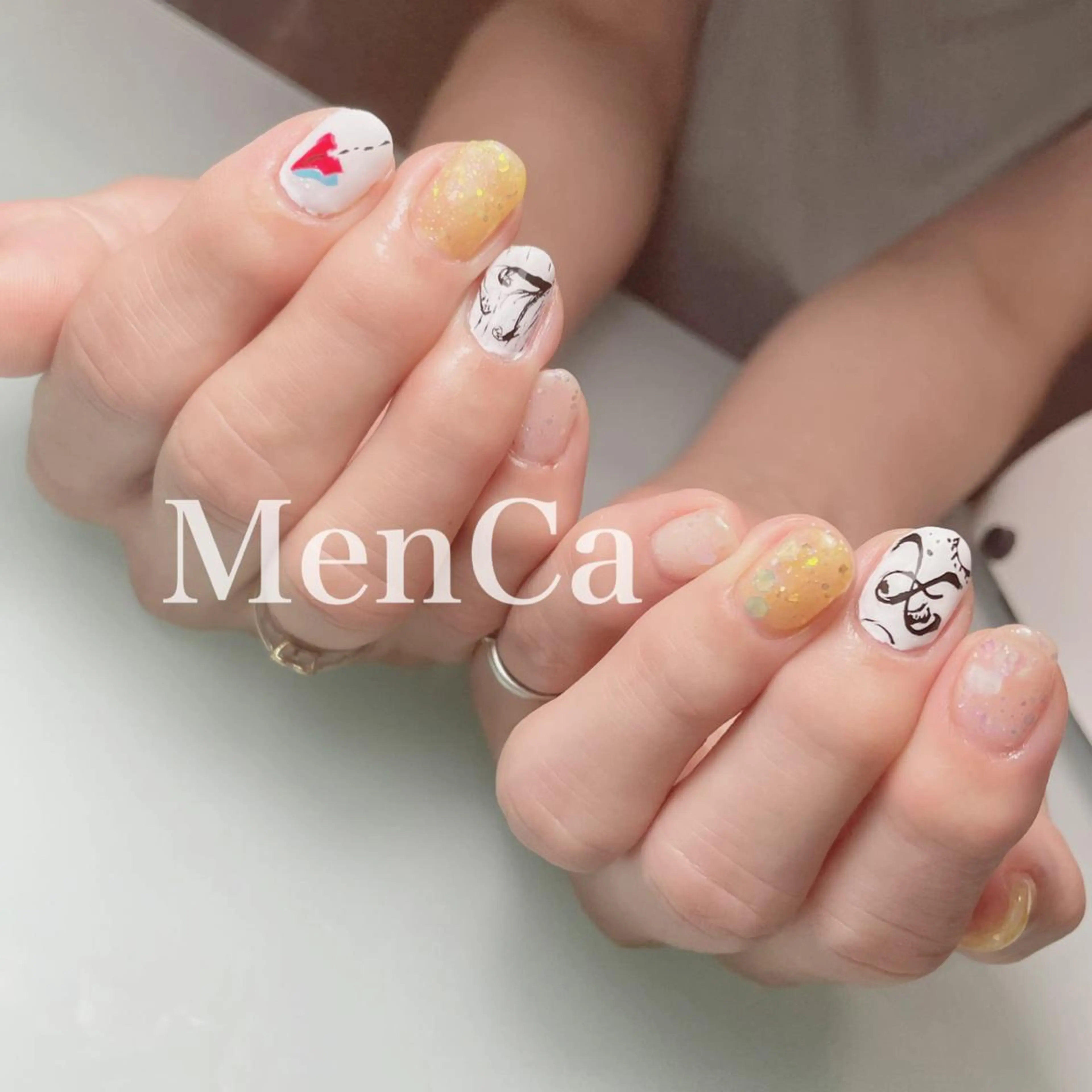 ネイル ハンドネイル 江崎 景子のネイルデザイン