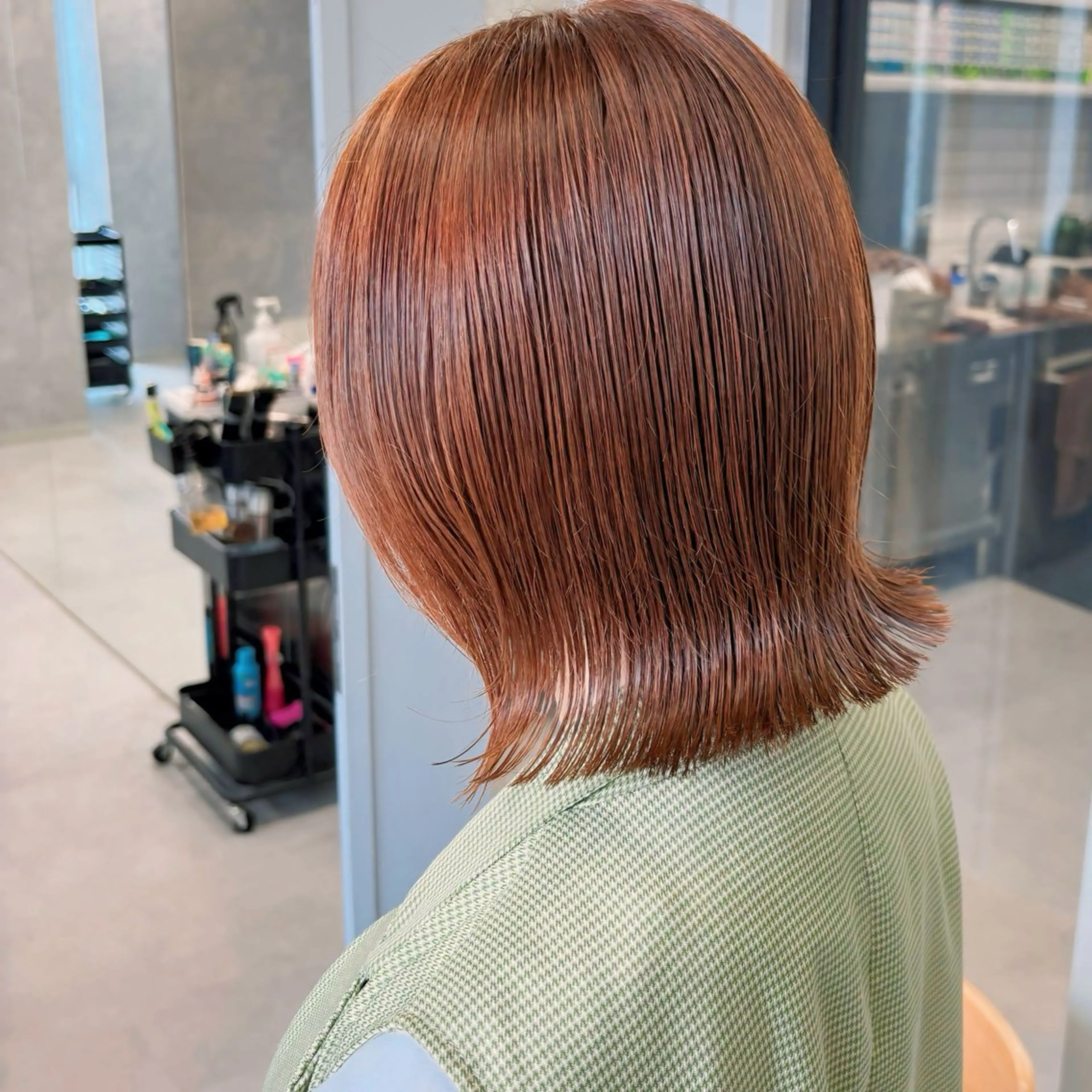 ショート カラー カット ヘアカラー NUMBER_ ユイナのヘアスタイル