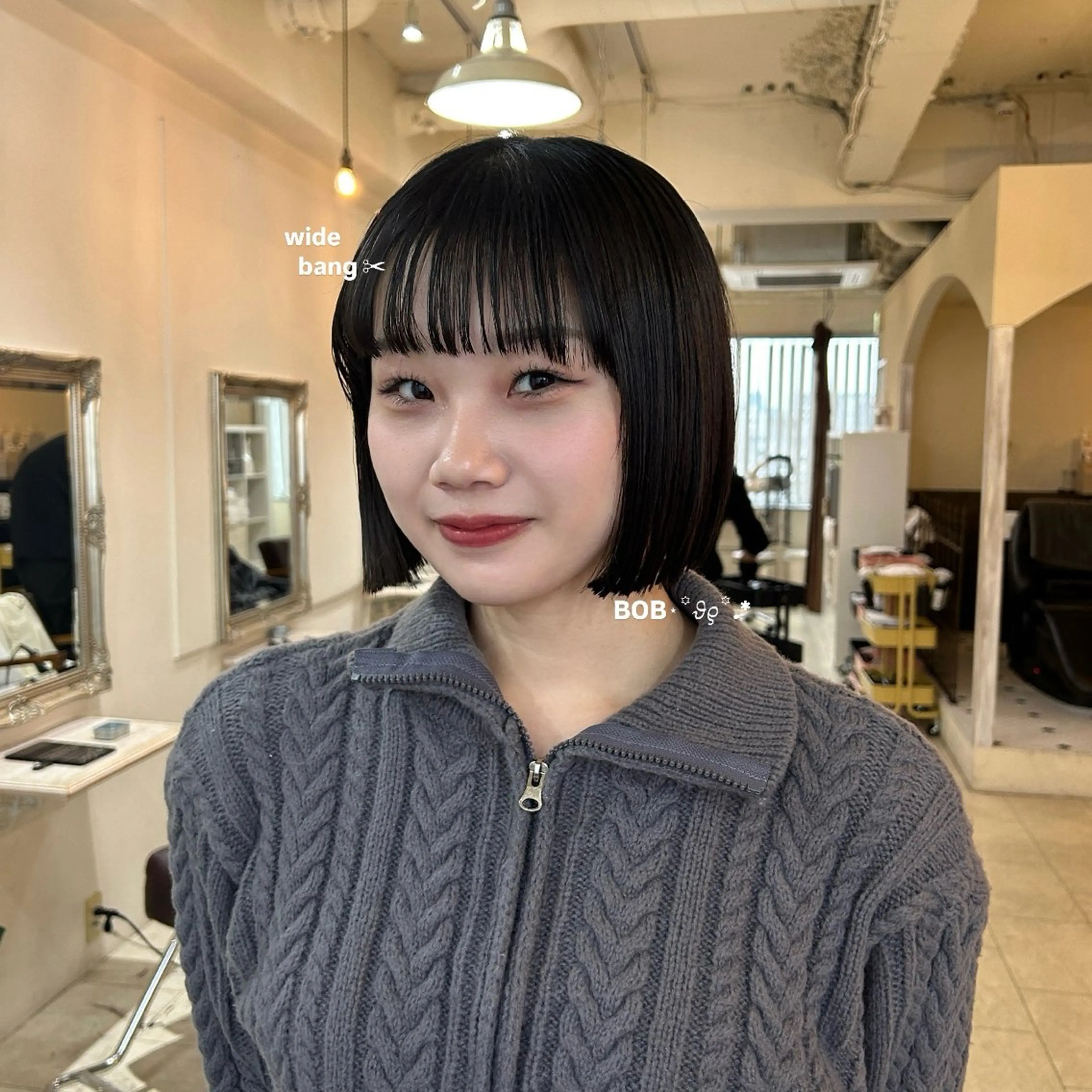 ショート カット Maho/ボブ/ レイヤー/ハイトーンのヘアスタイル