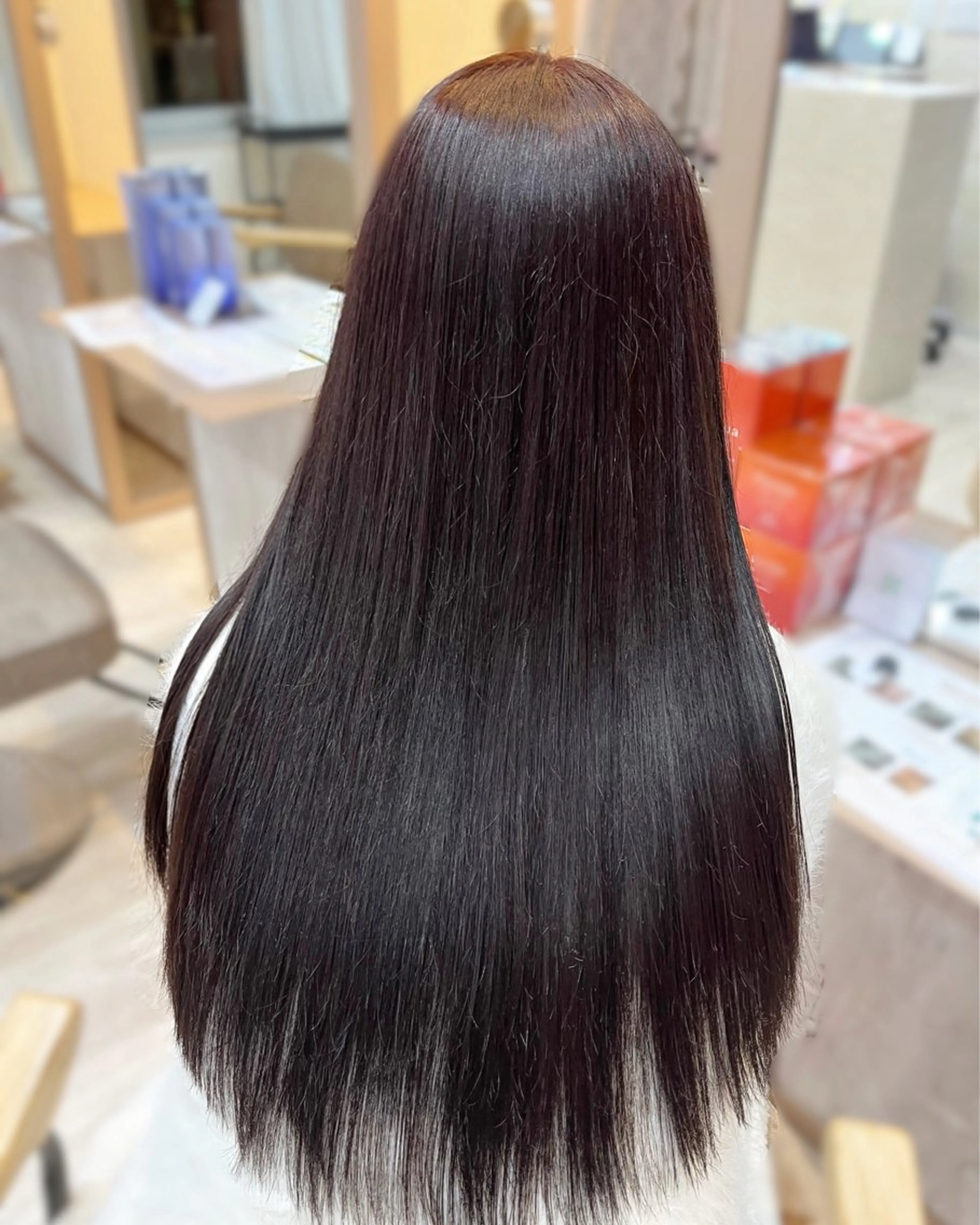 ロング カラー ヘアアレンジ ブリーチ ブラウンカラー ダブルカラー ラベンダーカラー 💙Ami💙 elubylovisのヘアスタイル