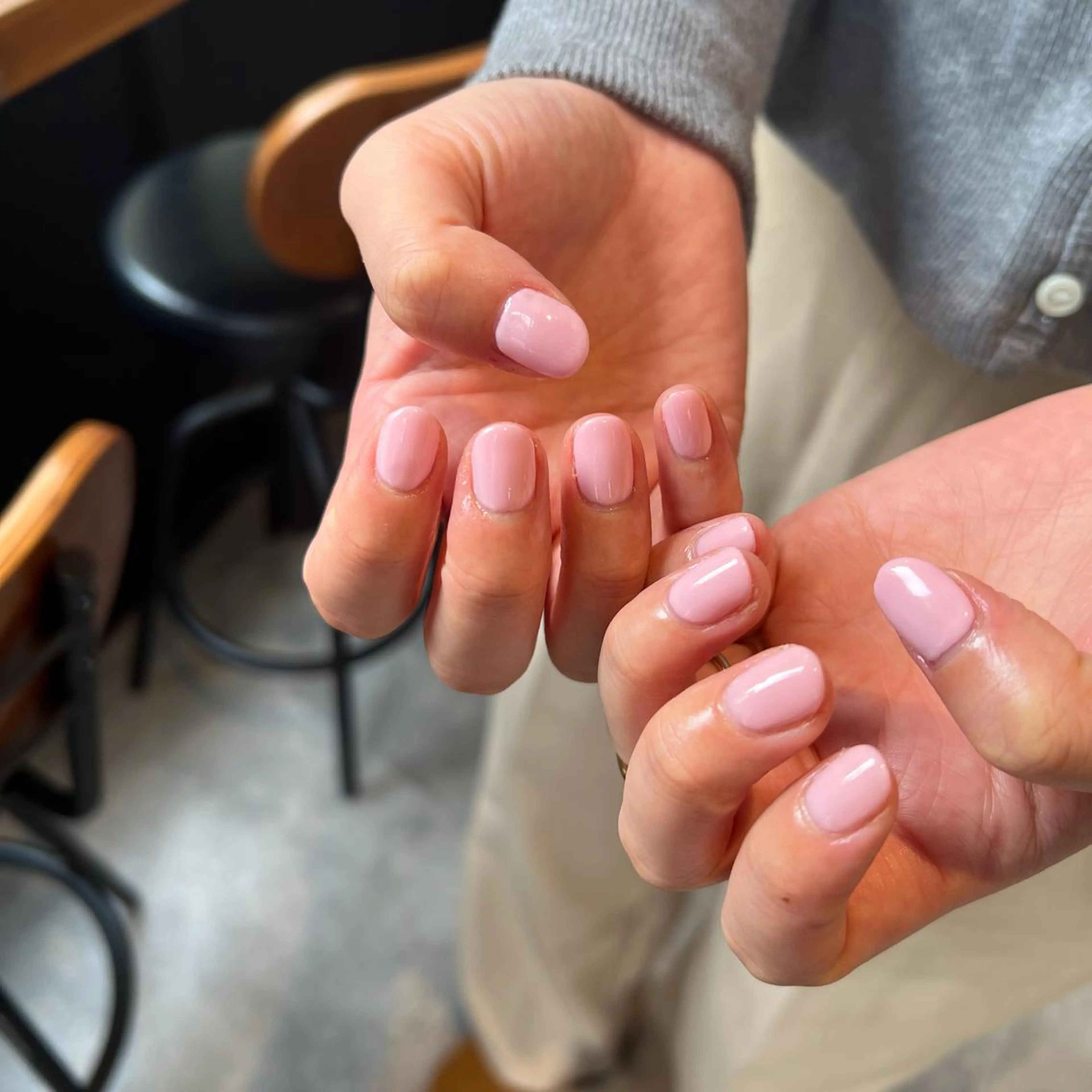 ネイル ワンカラーネイル パラジェル登録サロン N°nail 立川のネイルデザイン