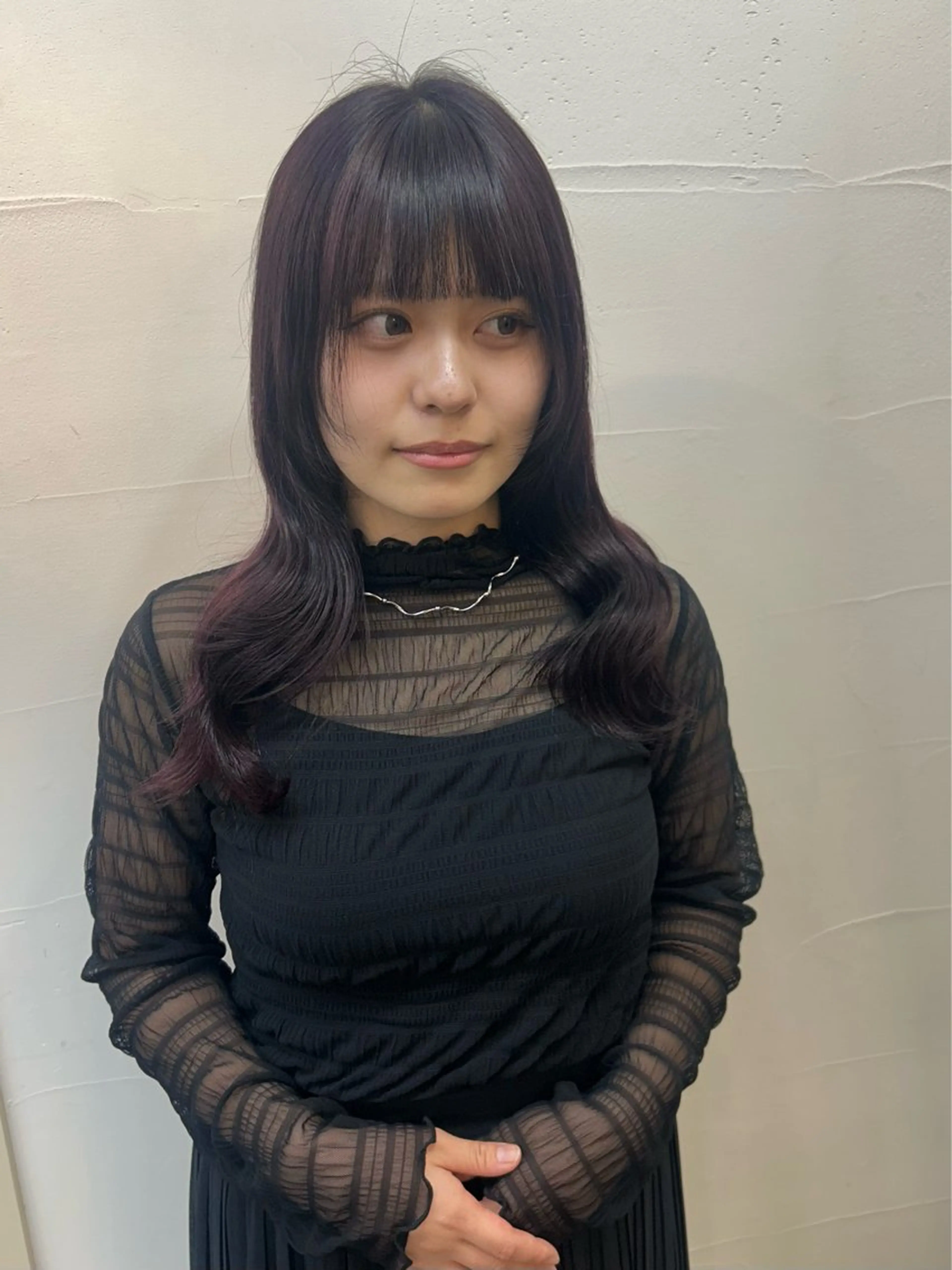 ロング カラー ヘアカラー トリートメント ショート￤ボブ￤顔周 りcut￤ナノコ🎀のヘアスタイル
