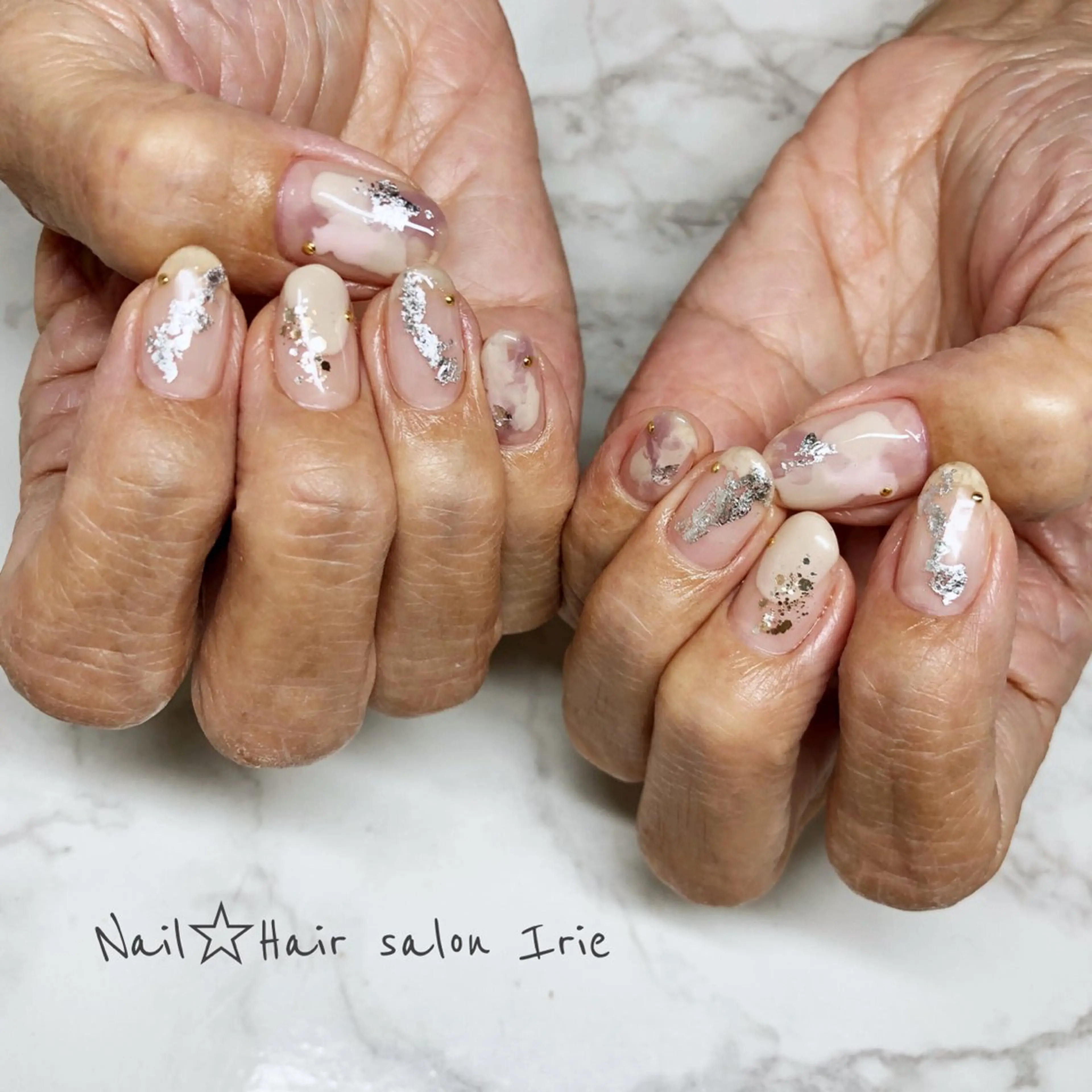 ネイル ハンドネイル Hair salon Irie所属・與儀 知佳のネイルデザイン