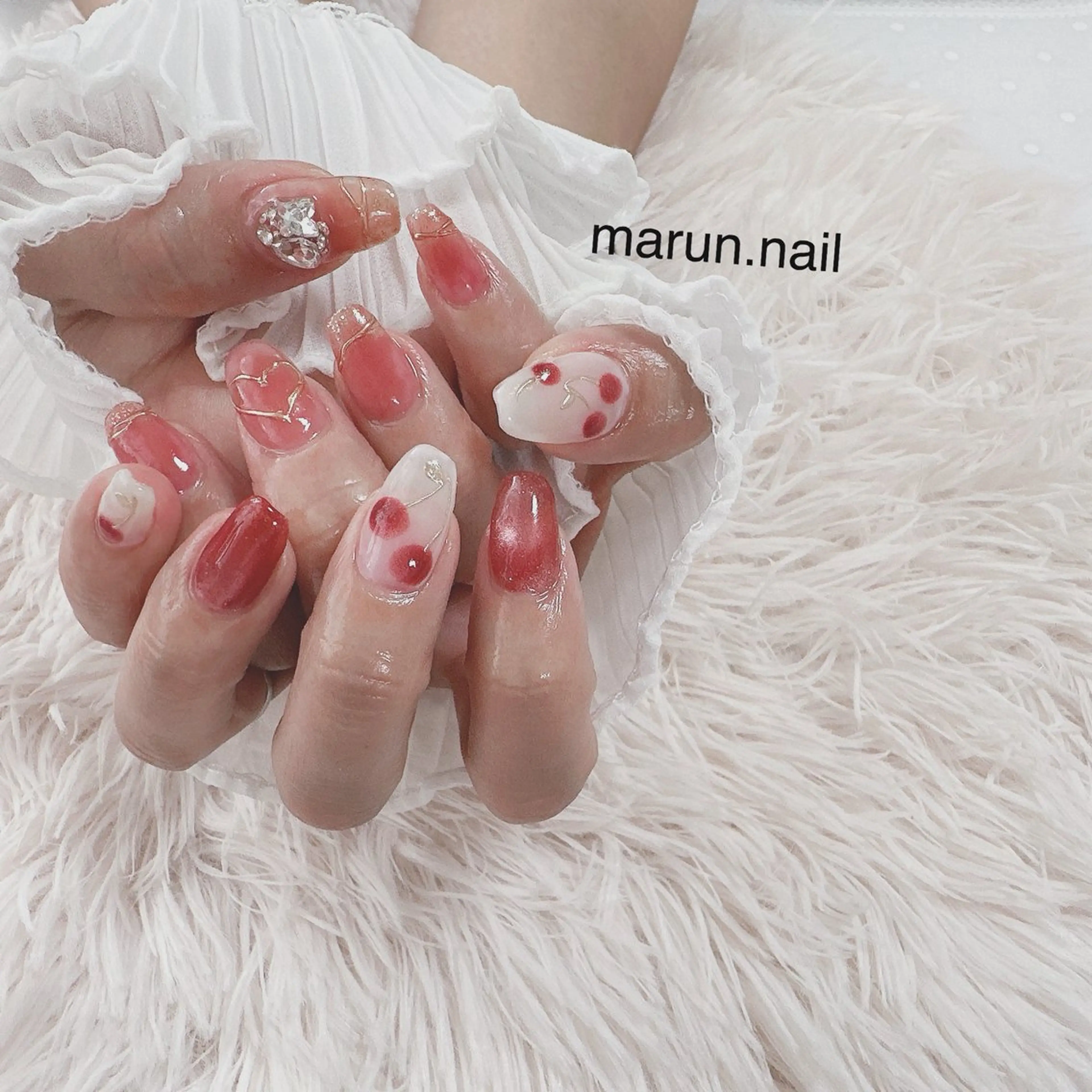 ネイル ハンドネイル marun._ megumi.のネイルデザイン