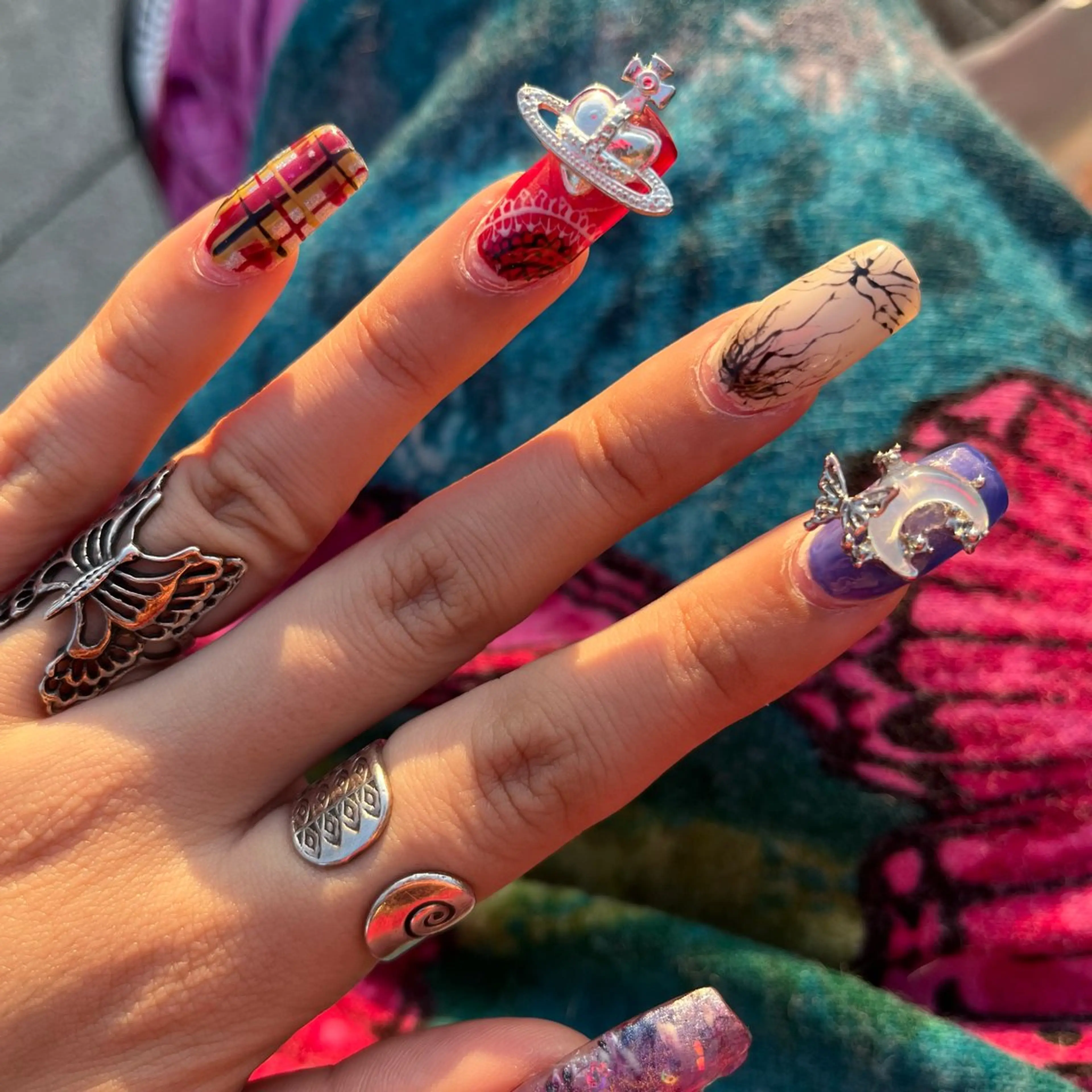 ネイル ハンドネイル Mariris所属・BANSA ཐིཋྀのネイルデザイン