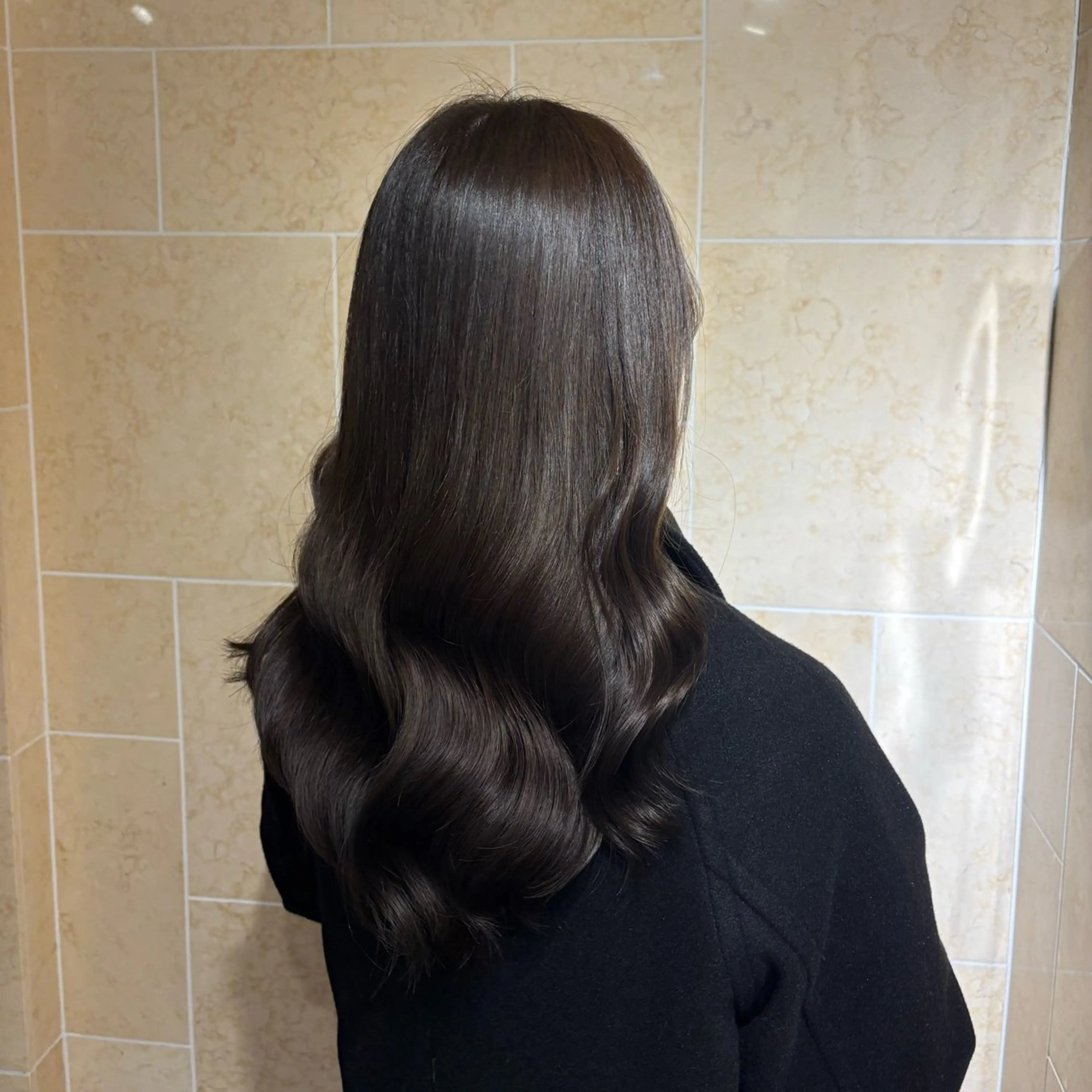 ロング カラー 艶カラー ⭐️ ヒナノのヘアスタイル