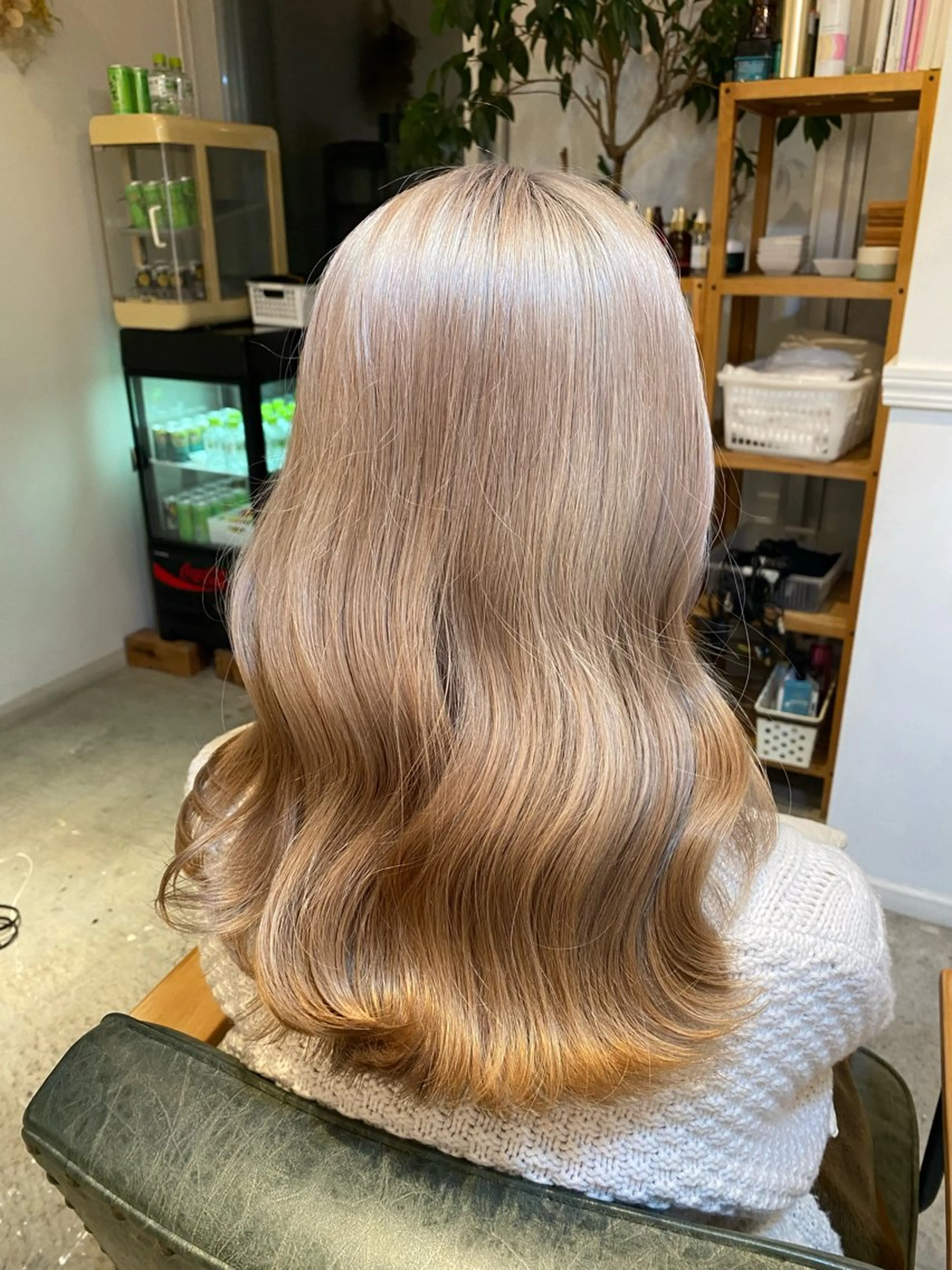 ミディアム カット トリートメント 🎀暖色カラー／ボブ 🎀MOMONAのヘアスタイル