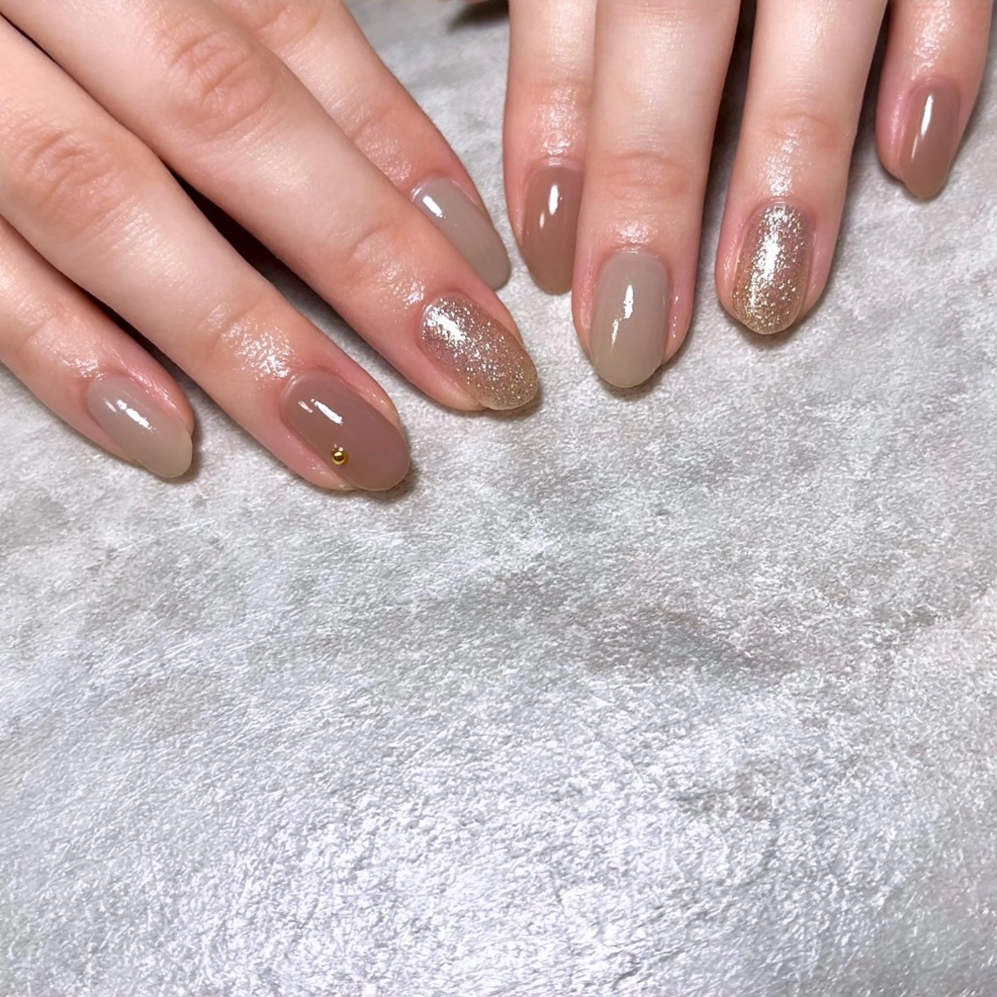ネイル aune nail Ayakaのネイルデザイン