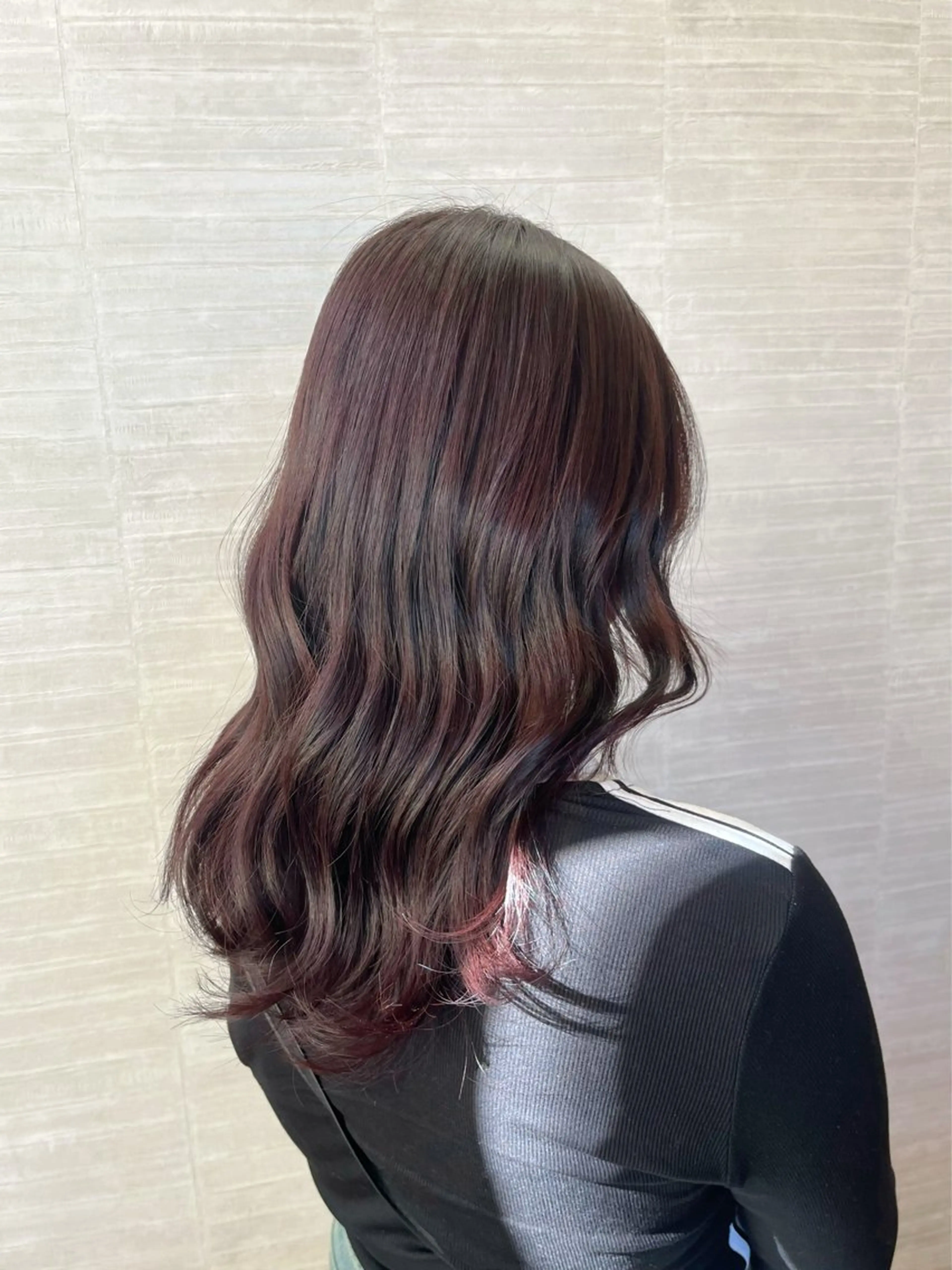 セミロング ピンクブラウン 卒業式のヘアスタイル Hair...DiA YUNAのヘアスタイル