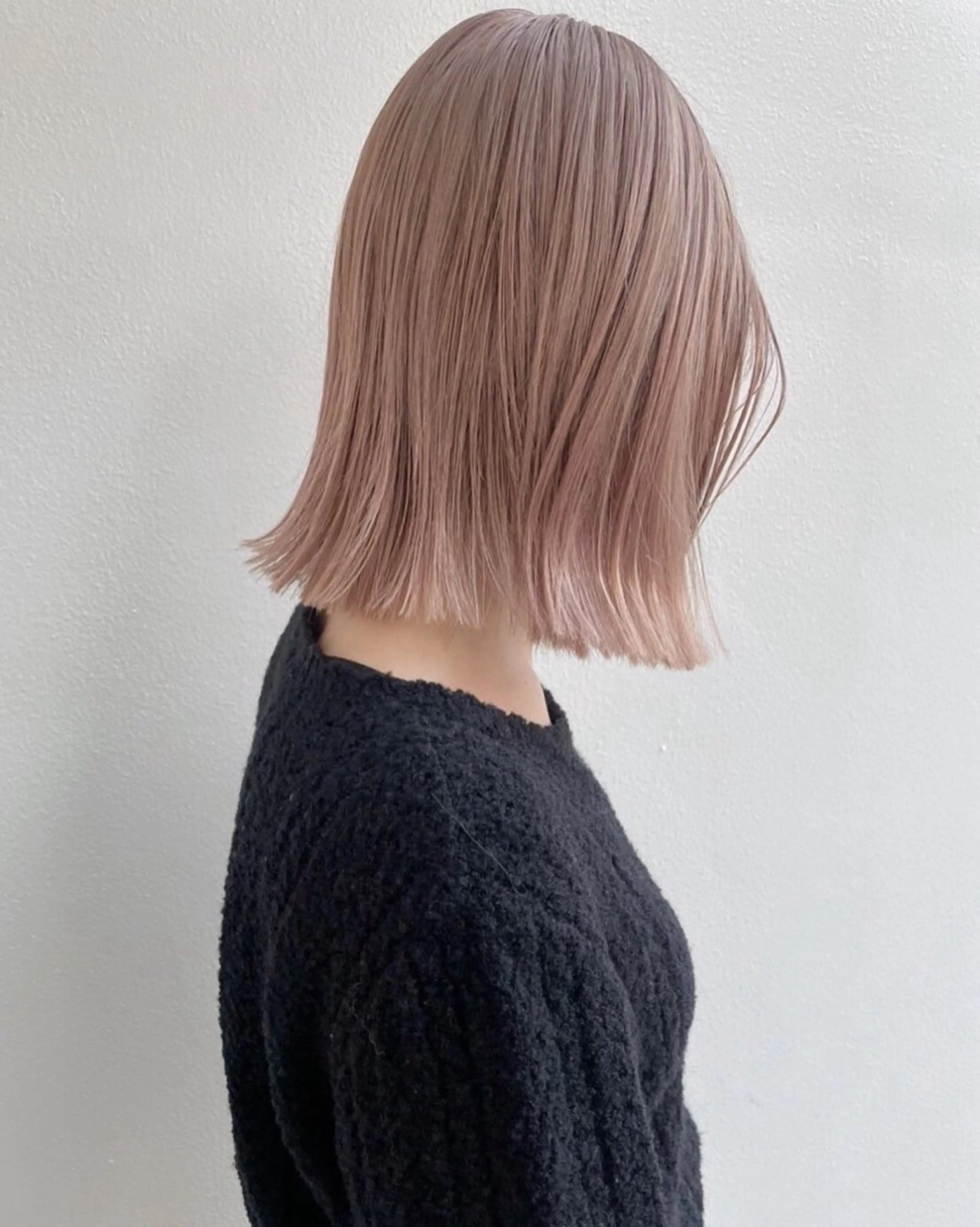 ショート カラー ヘアカラー トリートメント Gisel エリナのヘアスタイル
