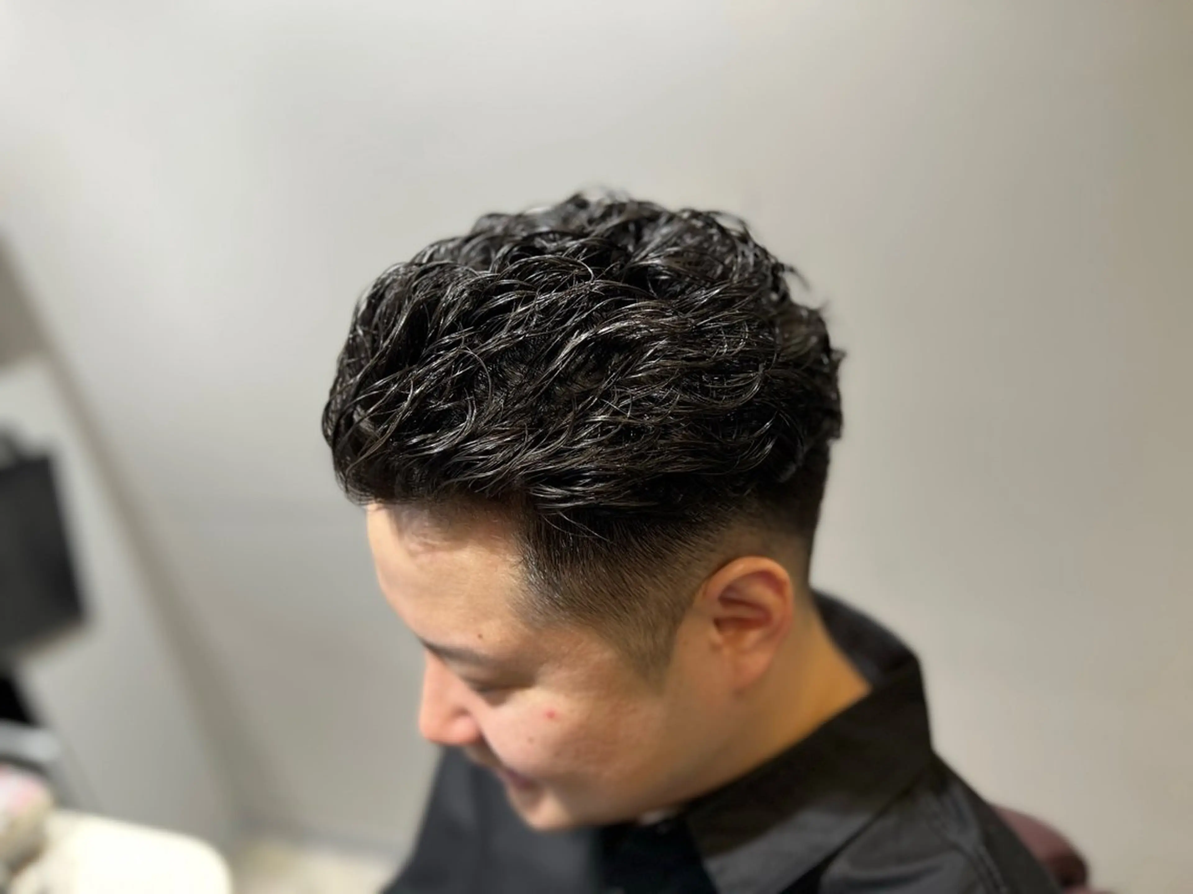 メンズ メンズパーマ プードルパーマ プードルパーマ Noisyle 西本町所属・川端 さくのヘアスタイル