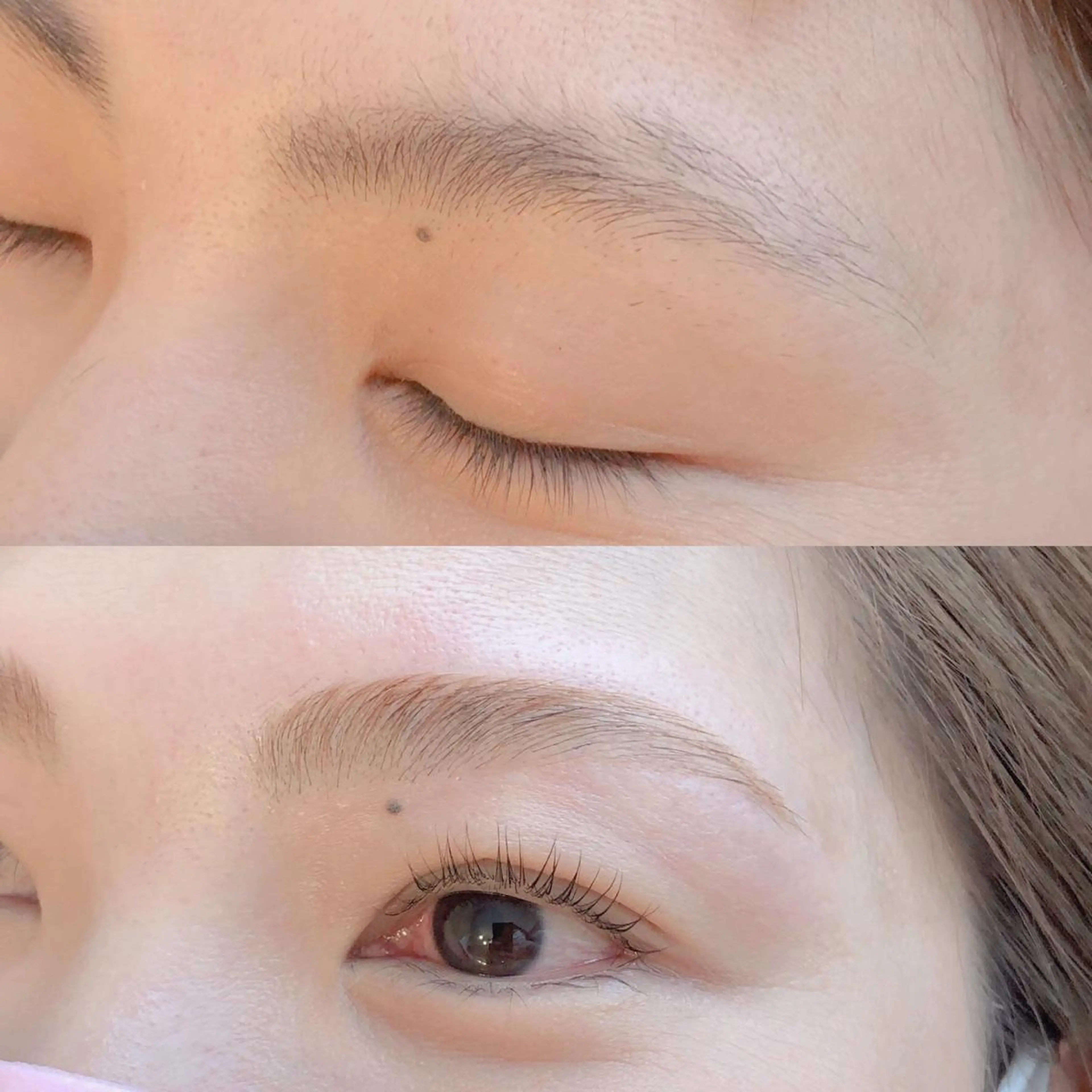 アイブロウ ハリウッドブロウリフト eyelash/eyebrow　salon Fika所属・水軒 朋美のマツエク・マツパデザイン