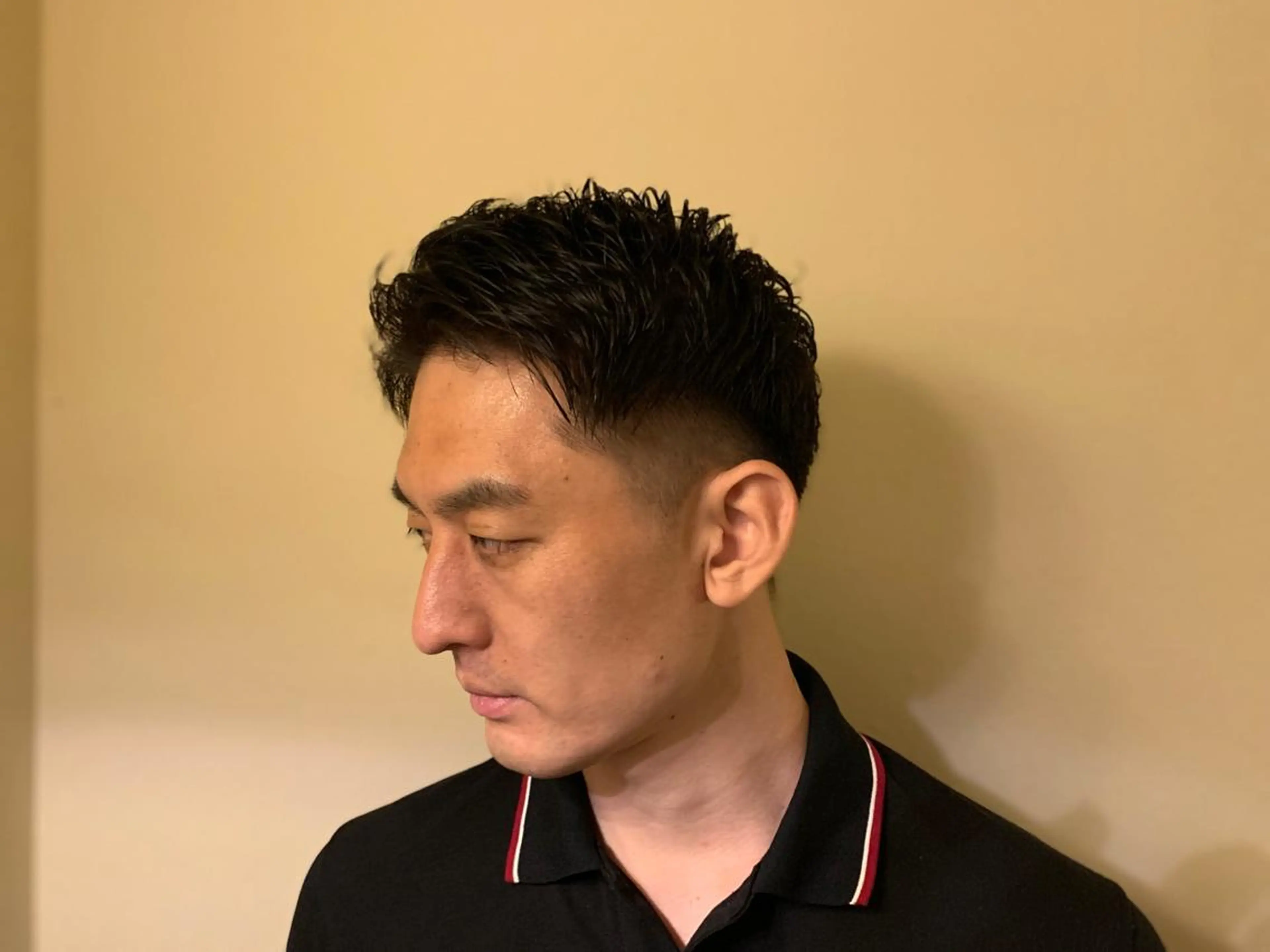 ショート パーマ メンズ HIROGINZA ヒロ銀座 青山所属・マツオ リュウホウ🐉のヘアスタイル