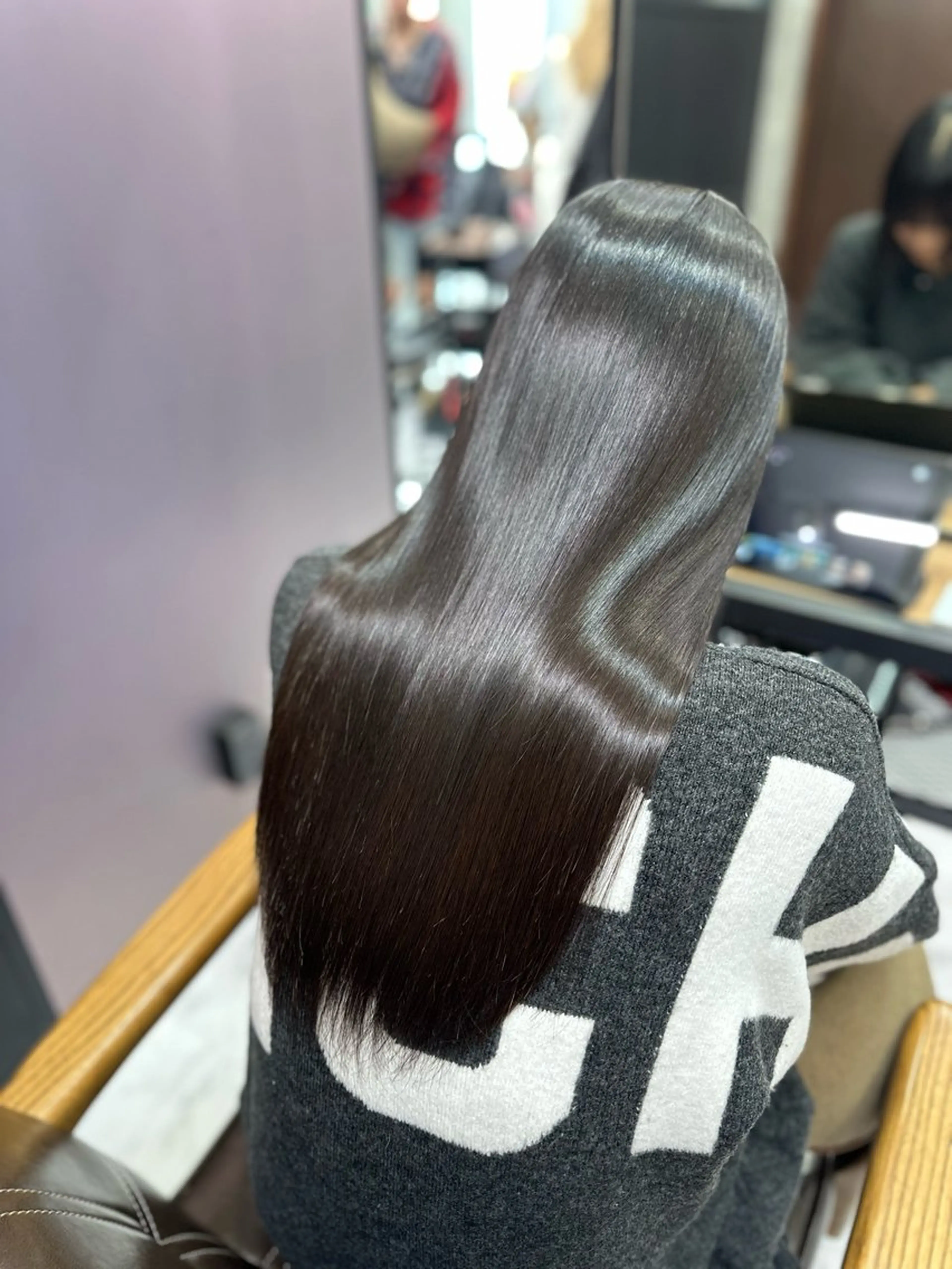 ロング 縮毛矯正 トリートメント RAF TOKYO 2nd所属・美髪矯正/髪質改善/ ヒロムのヘアスタイル